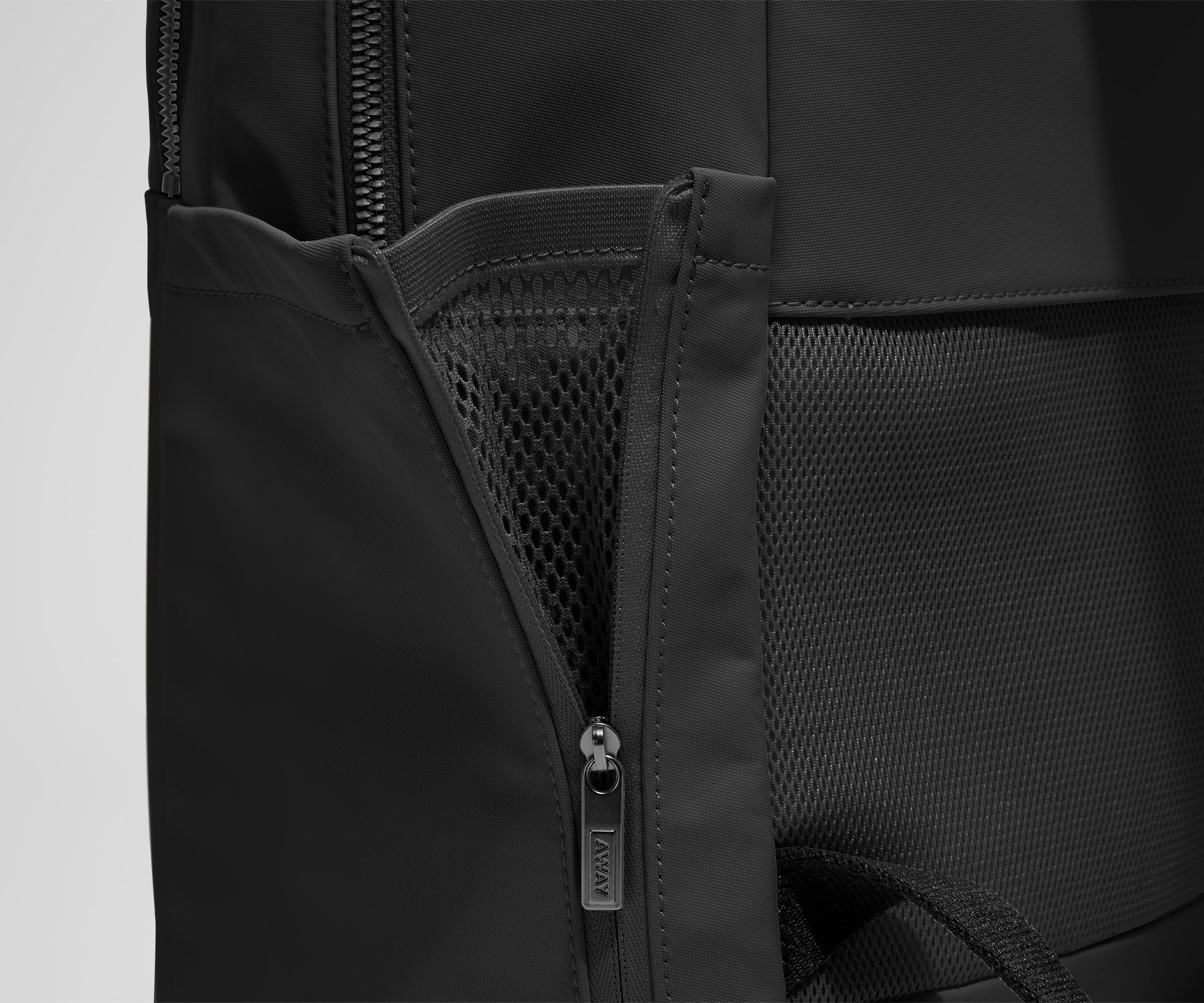 Jet Black Commuter Backpack - Durable Laptop Backpack for Work & Travel - Perfect for Business Professionals & Students