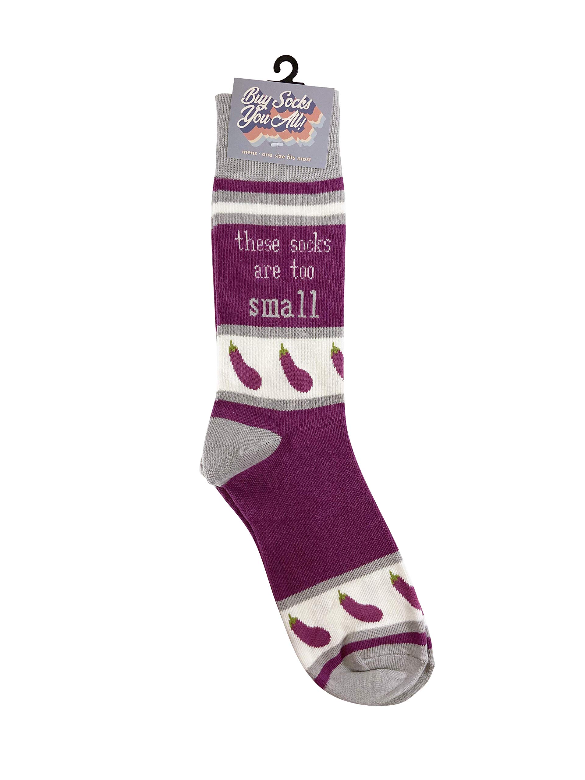 Funny Men's Socks - Novelty Small Size Socks for Gag Gifts & Comfortable Everyday Wear - Perfect for Pranks, Parties, and Casual Outfits