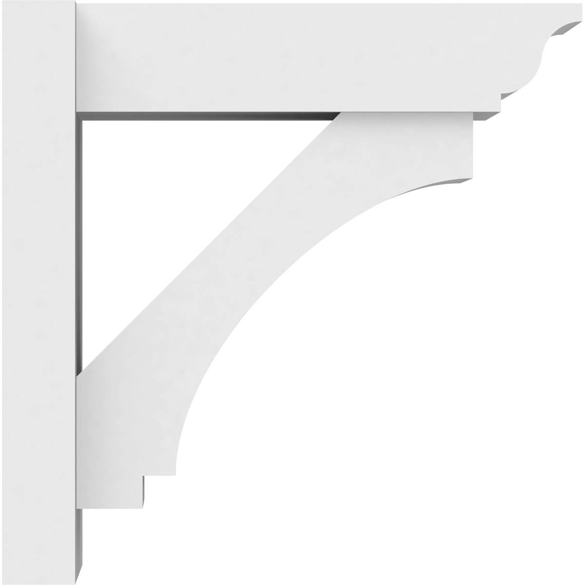 Ekena Millwork OUTP07X16X16IMP01 Imperial PVC Outlooker - 7