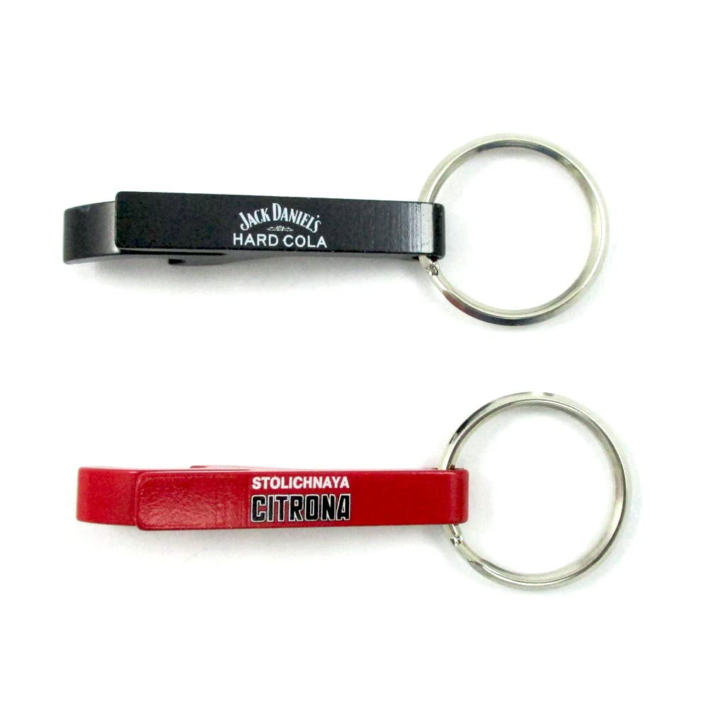 12 Pack Aluminum Bottle & Can Opener Keychain - Durable Beer Beverage Opener with Key Ring - Perfect for Camping, Parties, BBQs & Gifts