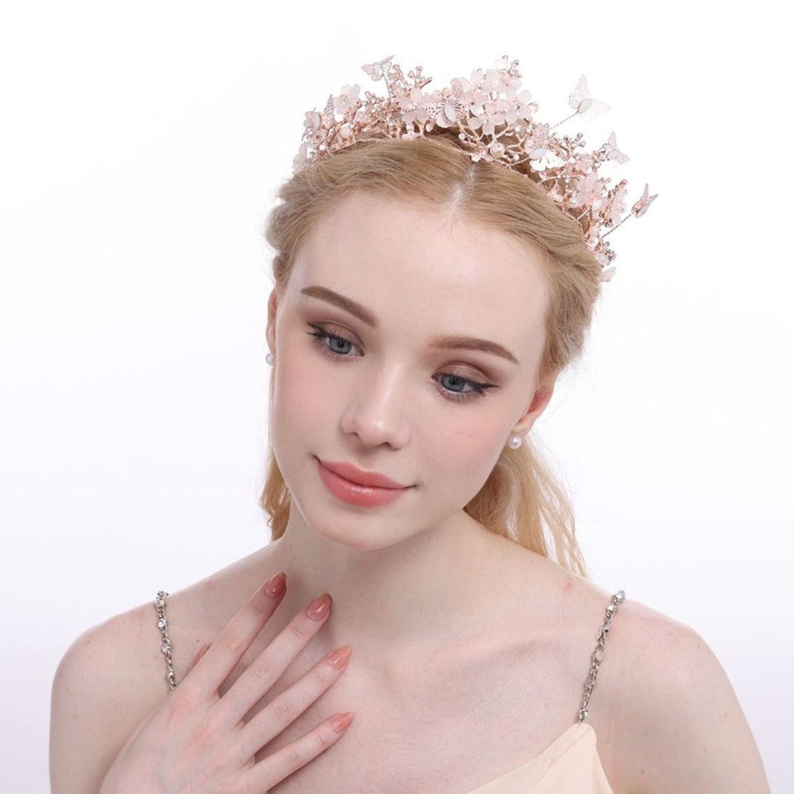 Wholesale Multiple Colors Bridal Tiara (SG1419) - Perfect for Weddings, Prom, Pageants & Special Occasions
