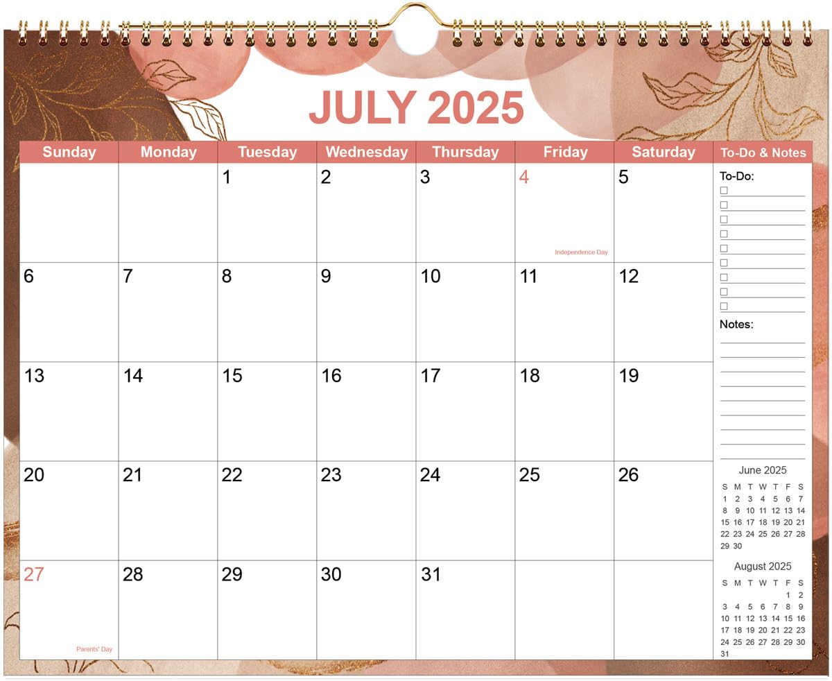2025-2026 Wall Calendar | 18-Month Planner from July 2025 to December 2026 | Premium Thick Paper | 11