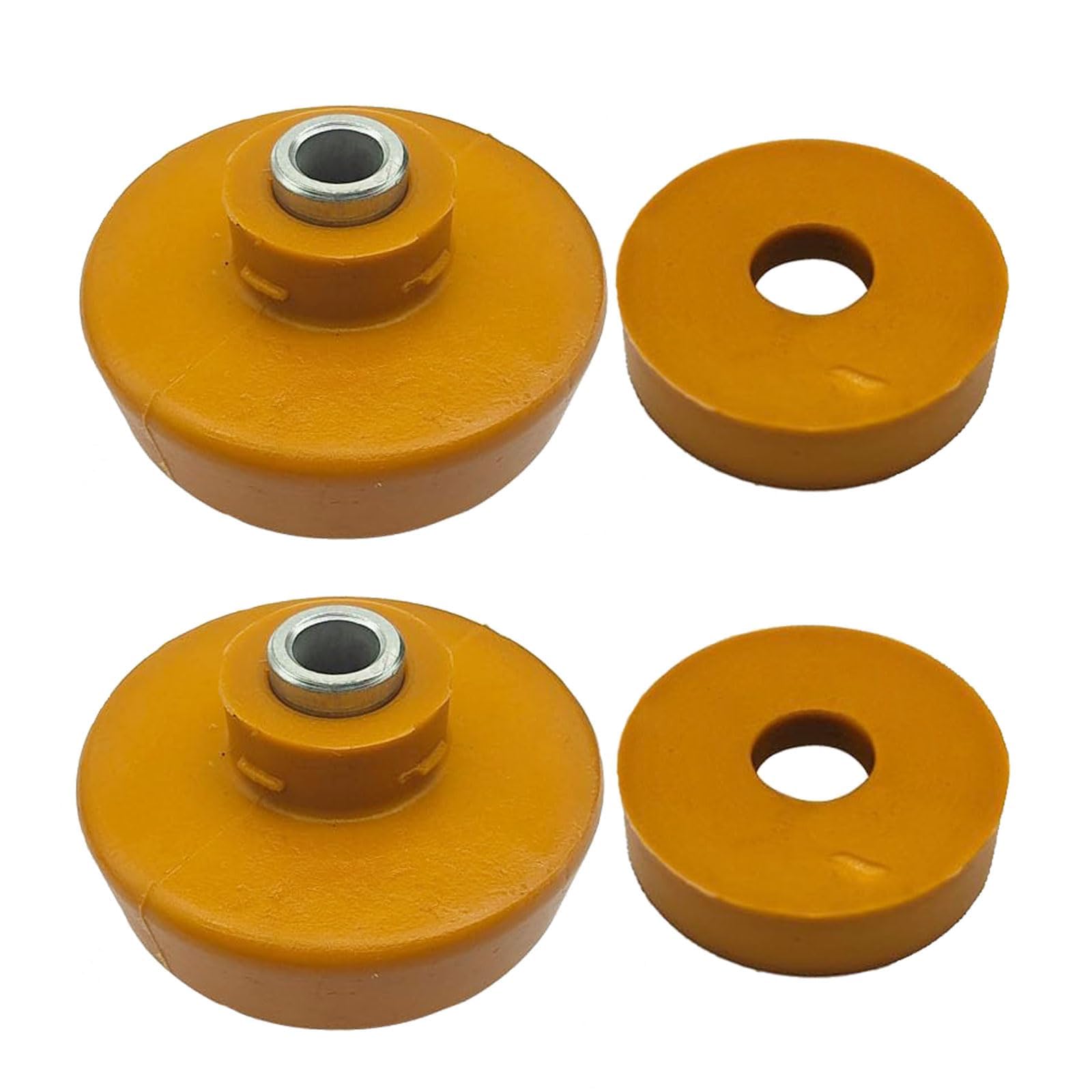 Premium Polyurethane Shock Bushing Sleeve Kit - Compatible with Mini Cooper 2002-2014 Models (Replaces OEM 33526754123 & 33526754124) - Durable Rear Upper Shock Mount Bushing Replacement for Smoother Ride & Enhanced Suspension Performance