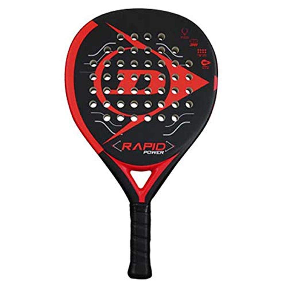 Dunlop Sports Galactica Padel Racket - Premium Carbon Fiber Paddle Tennis Racket for Professional & Recreational Players | Perfect for Competitive Matches & Casual Court Play