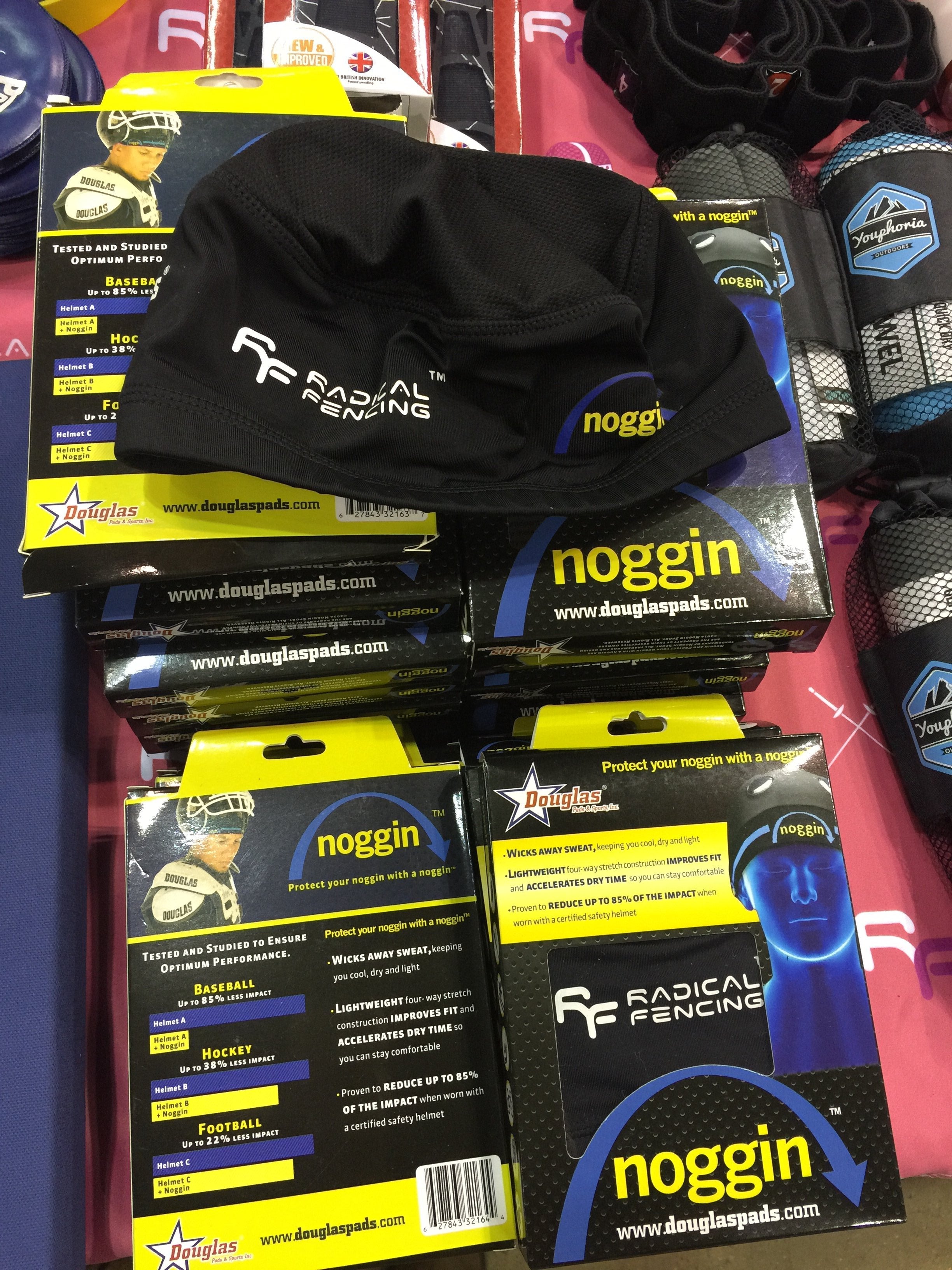 Noggin Safety Cap RF - Protective Helmet for Kids & Toddlers - Impact Resistant Headgear for Cycling, Skateboarding & Outdoor Play