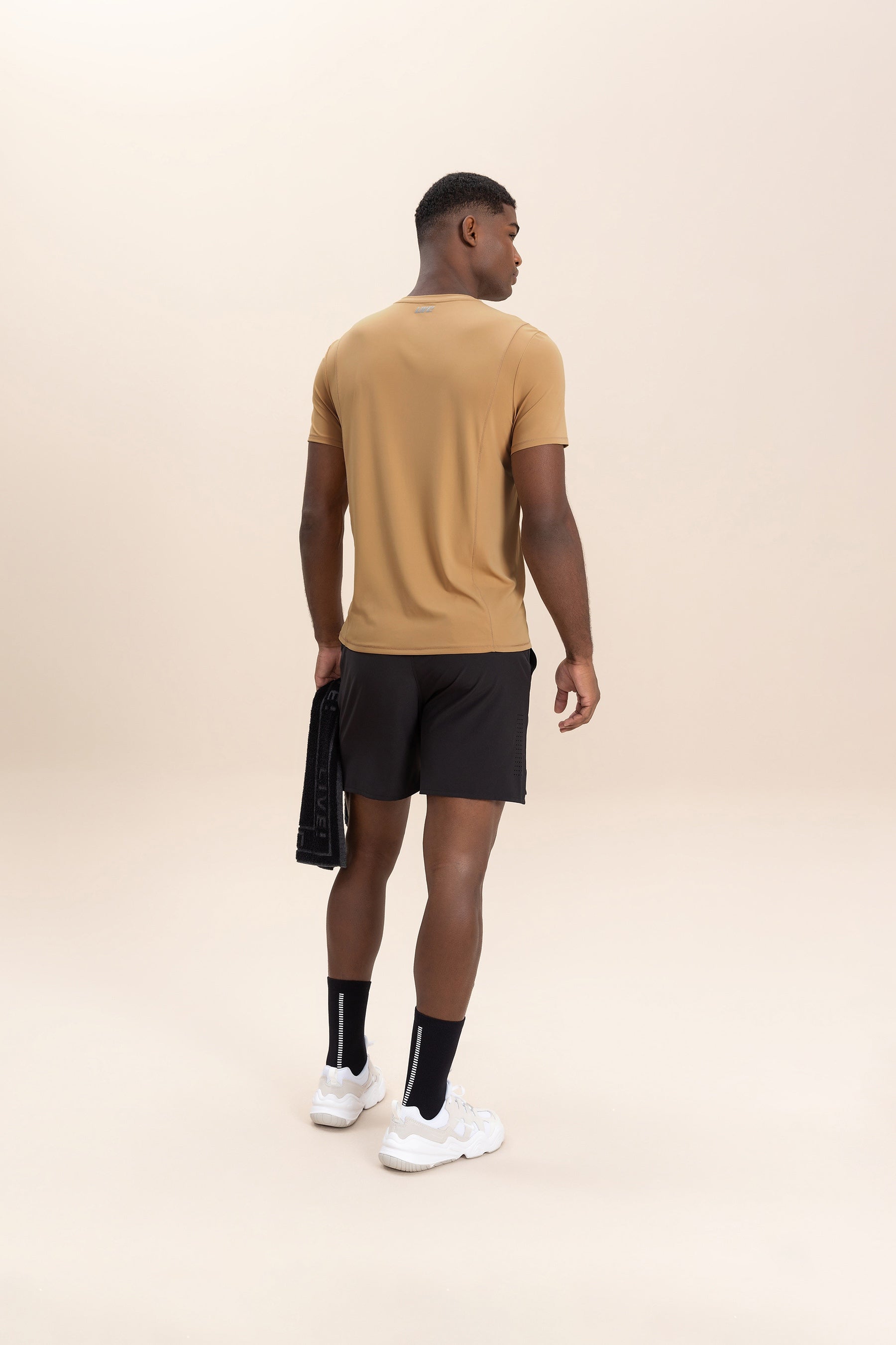 Breathable Bio Stretch Men's T-Shirt - Soft Comfort Fit for Casual Wear & Outdoor Activities