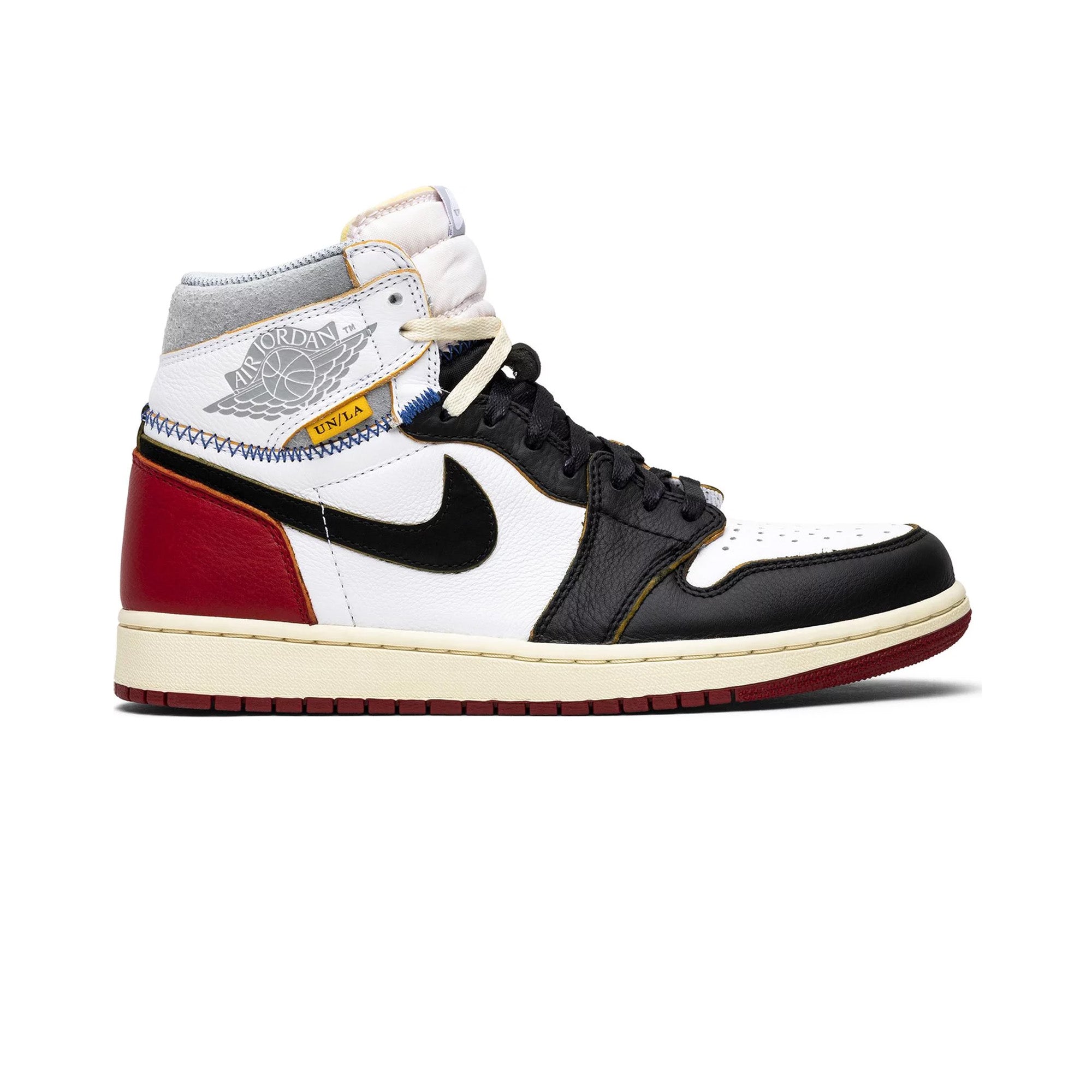 Air Jordan 1 x Union 'Black Toe' Sneakers - New Authentic Basketball Shoes for Men - Limited Edition Retro High Tops - Perfect for Streetwear, Sneaker Collecting & Casual Fashion