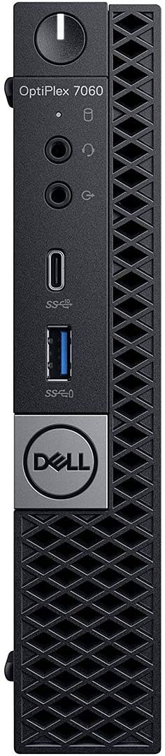 Renewed Dell Optiplex 7060 Micro MFF Desktop PC - Intel Core i7-8700T 6-Core 2.4GHz, 32GB DDR4 RAM, 1TB NVMe SSD, WiFi, Bluetooth, HDMI - Includes Keyboard & Mouse - Windows 10 Pro - Perfect for Home Office, Business Workstations & Small Spaces