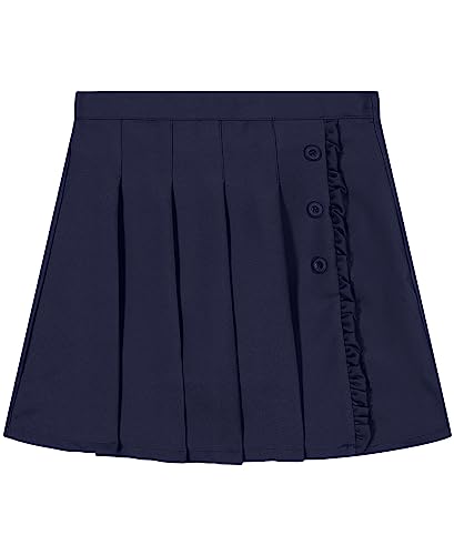 Navy Ruffle