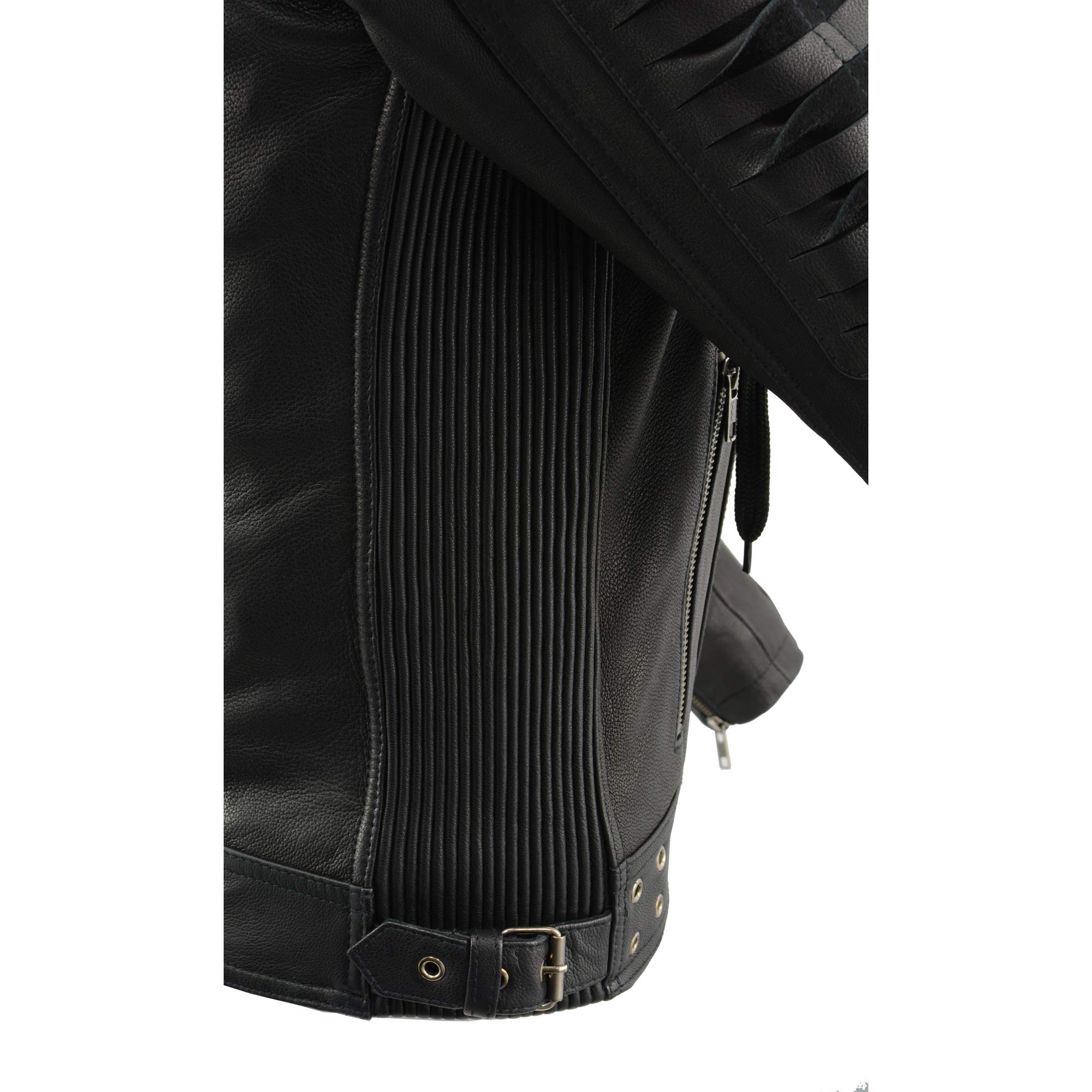 Milwaukee Leather Women's Premium Hooded Leather Jacket - Stylish Casual Outerwear for Everyday Wear | Perfect for Fall, Winter & Outdoor Activities