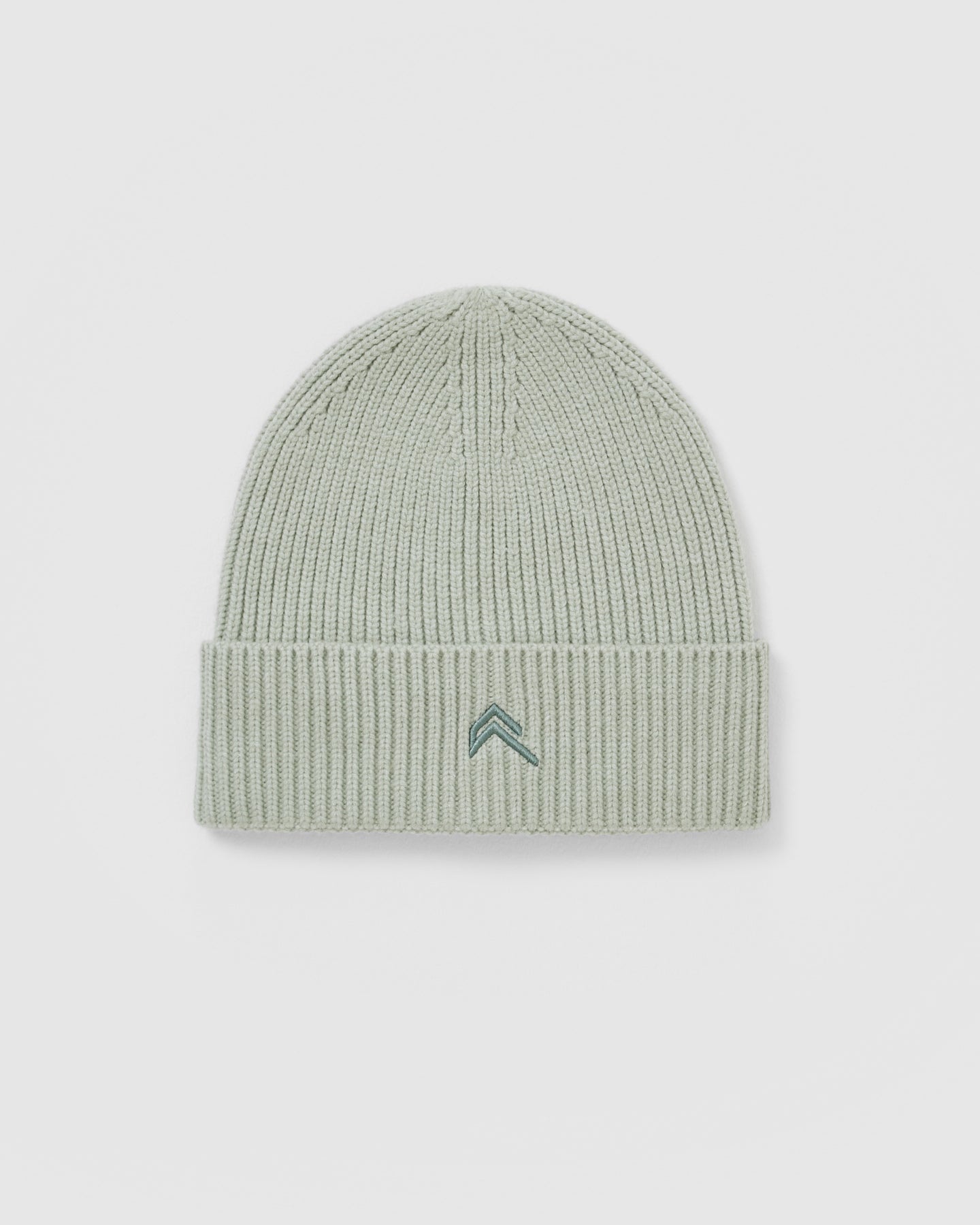 Ribbed Beanie Hat for Men & Women - Soft Knit Winter Beanie in Tea Green - Perfect for Cold Weather, Outdoor Activities & Casual Style