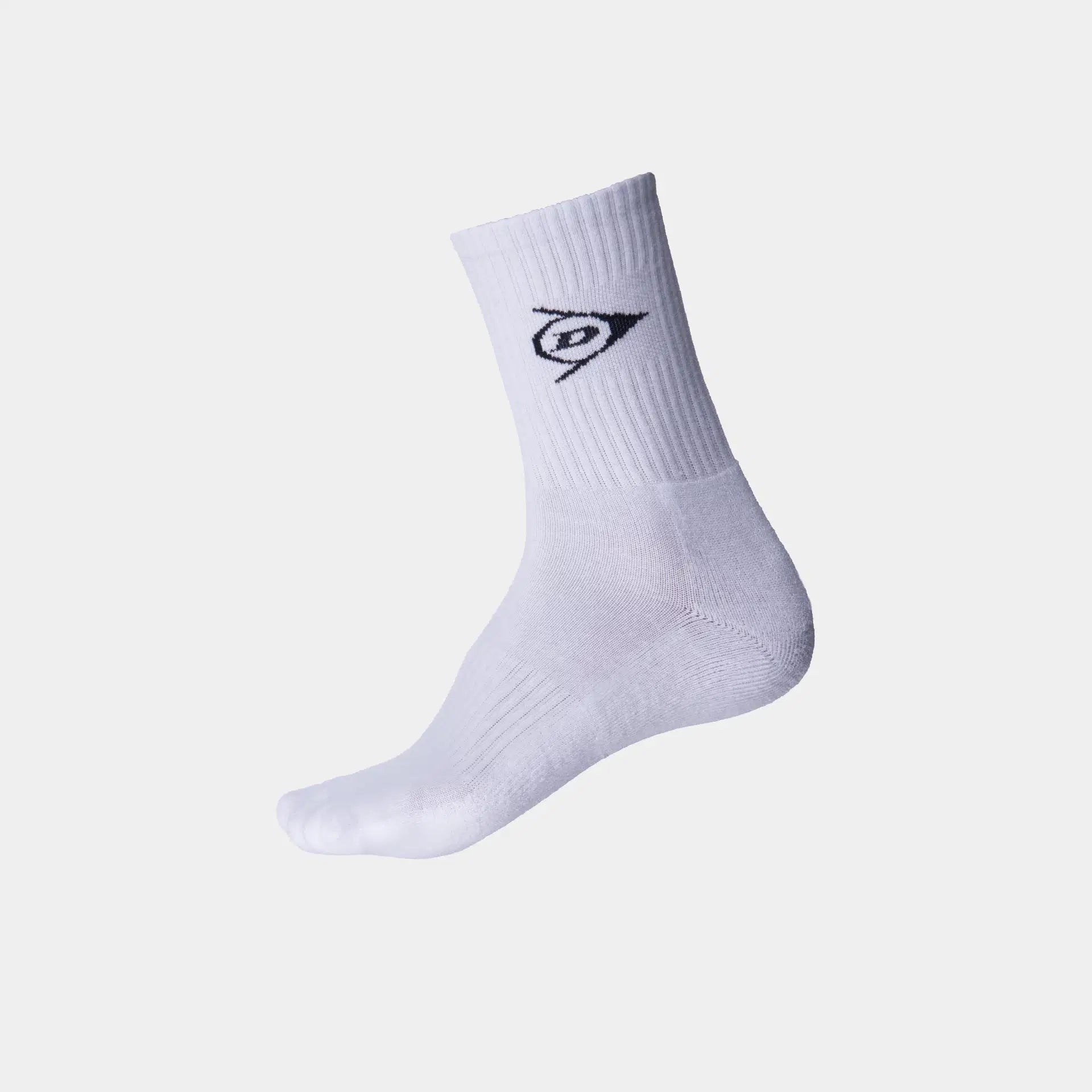 Dunlop Men's Athletic Crew Socks 3-Pack - Comfortable & Breathable for Running, Hiking & Everyday Wear