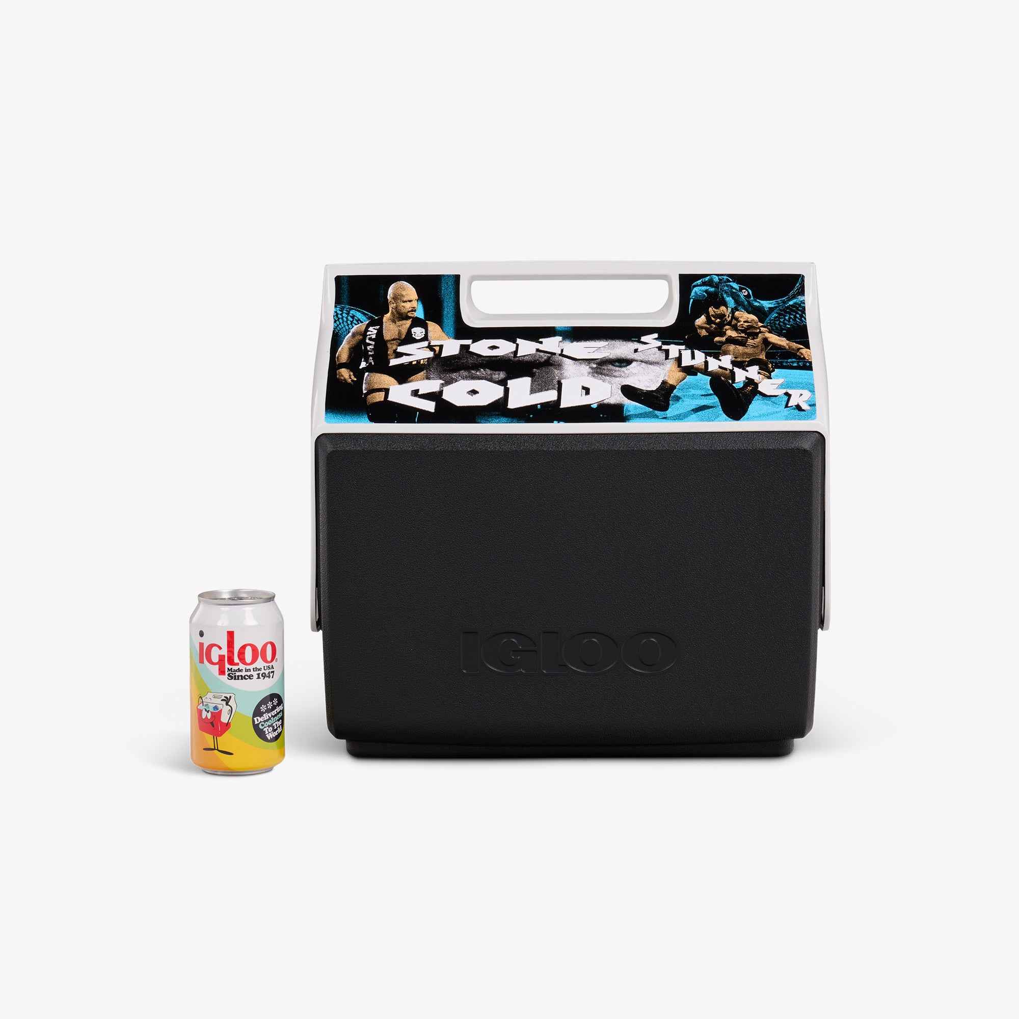 WWE Stone Cold Steve Austin Stunner Playmate Classic 14 Qt Cooler - Perfect for Tailgating, Beach Parties & Outdoor Adventures