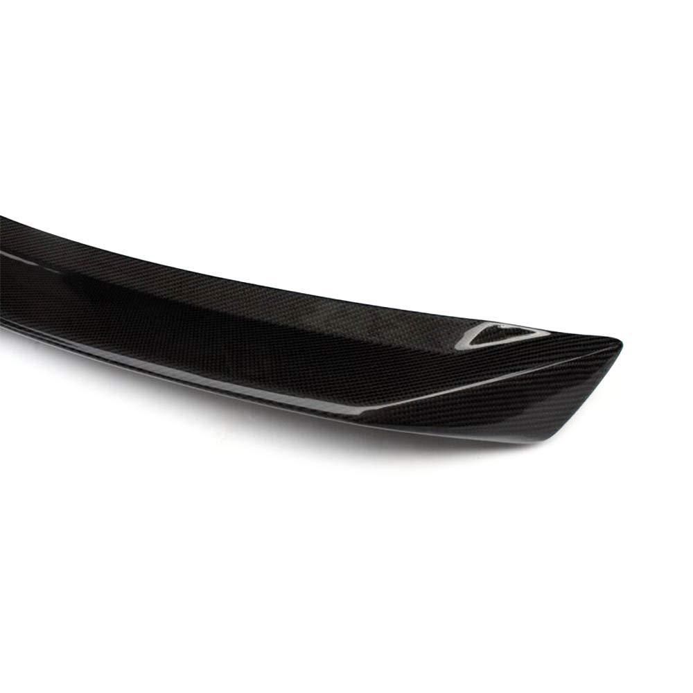 2013-2017 Cadillac ATS 4-Door Sedan Real Carbon Fiber Rear Spoiler - High Performance Car Wing for Enhanced Aerodynamics & Sporty Style - Perfect for Racing, Car Shows & Street Customization