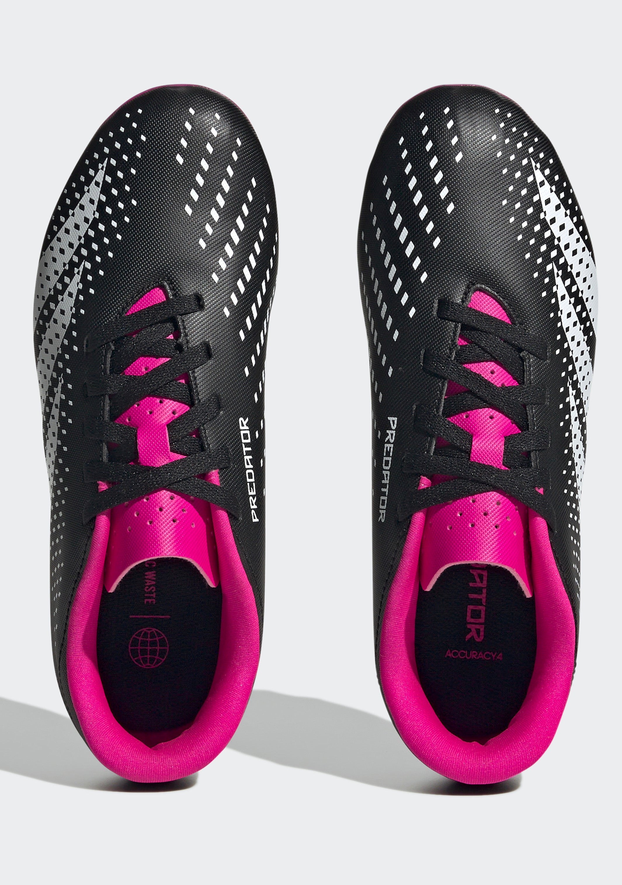 Adidas Junior Predator Accuracy.4 Soccer Cleats for Kids - Lightweight & Durable Football Shoes for Youth Players - Perfect for Training & Matches on Grass & Turf Fields