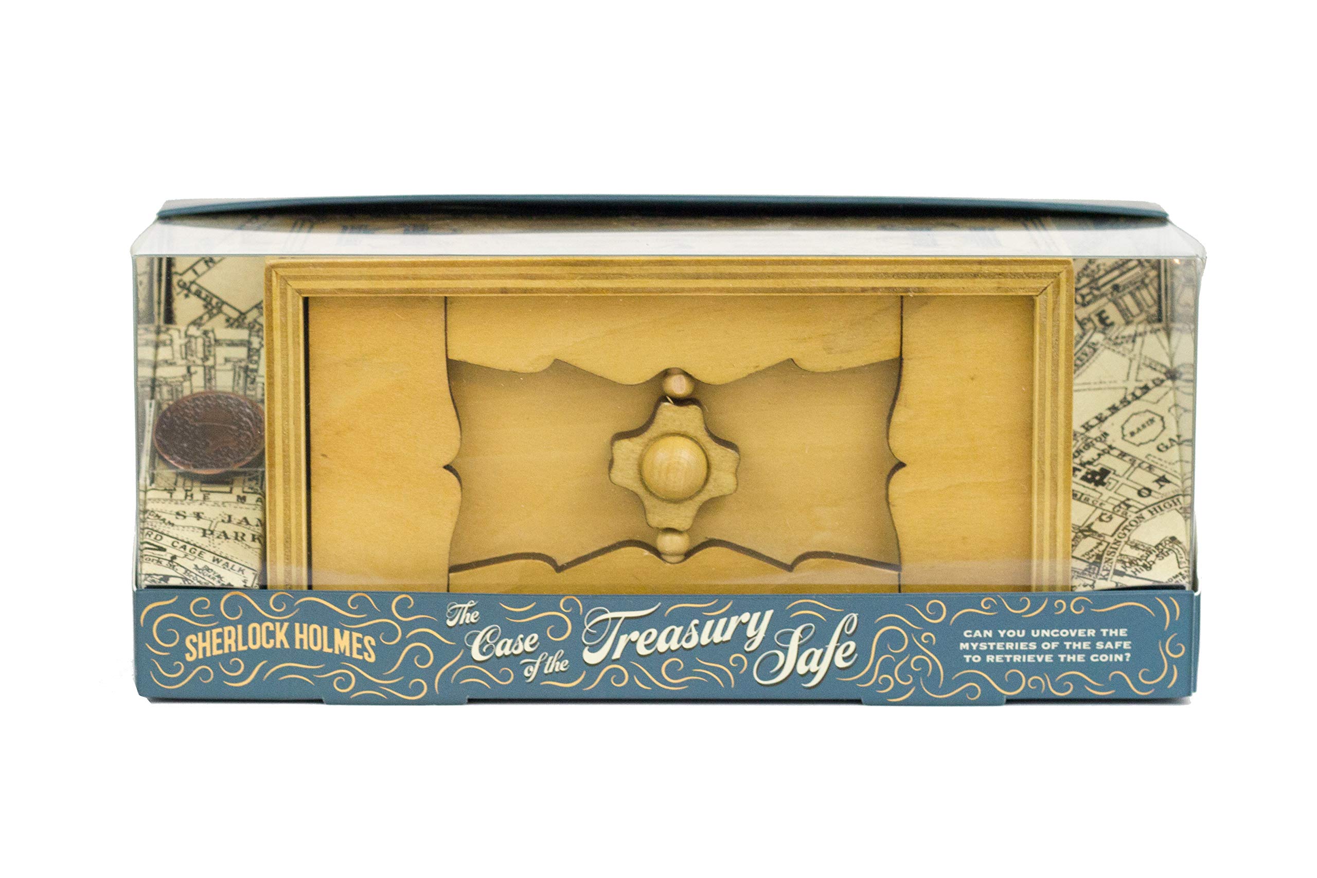 Herrschners SH4351 Treasury Safe Puzzle Box - Professor Puzzle SH0674US - Multicolor Brain Teaser for Adults & Teens - Perfect for Escape Rooms, Gifts, and Family Game Nights