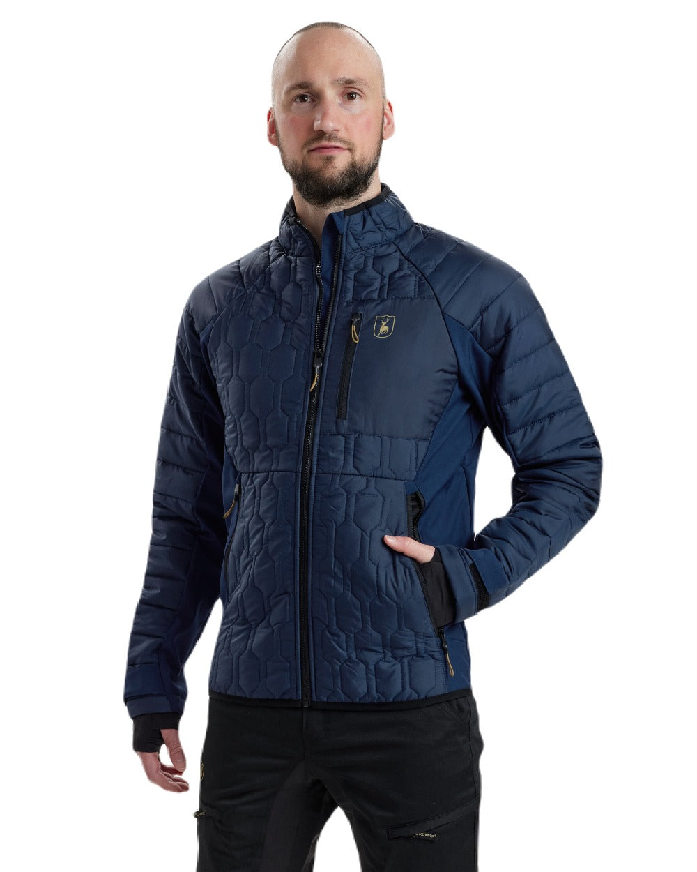 Deerhunter Mossdale Quilted Jacket - Waterproof Outdoor Hunting Coat for Men & Women | Perfect for Camping, Hiking & Cold Weather Adventures