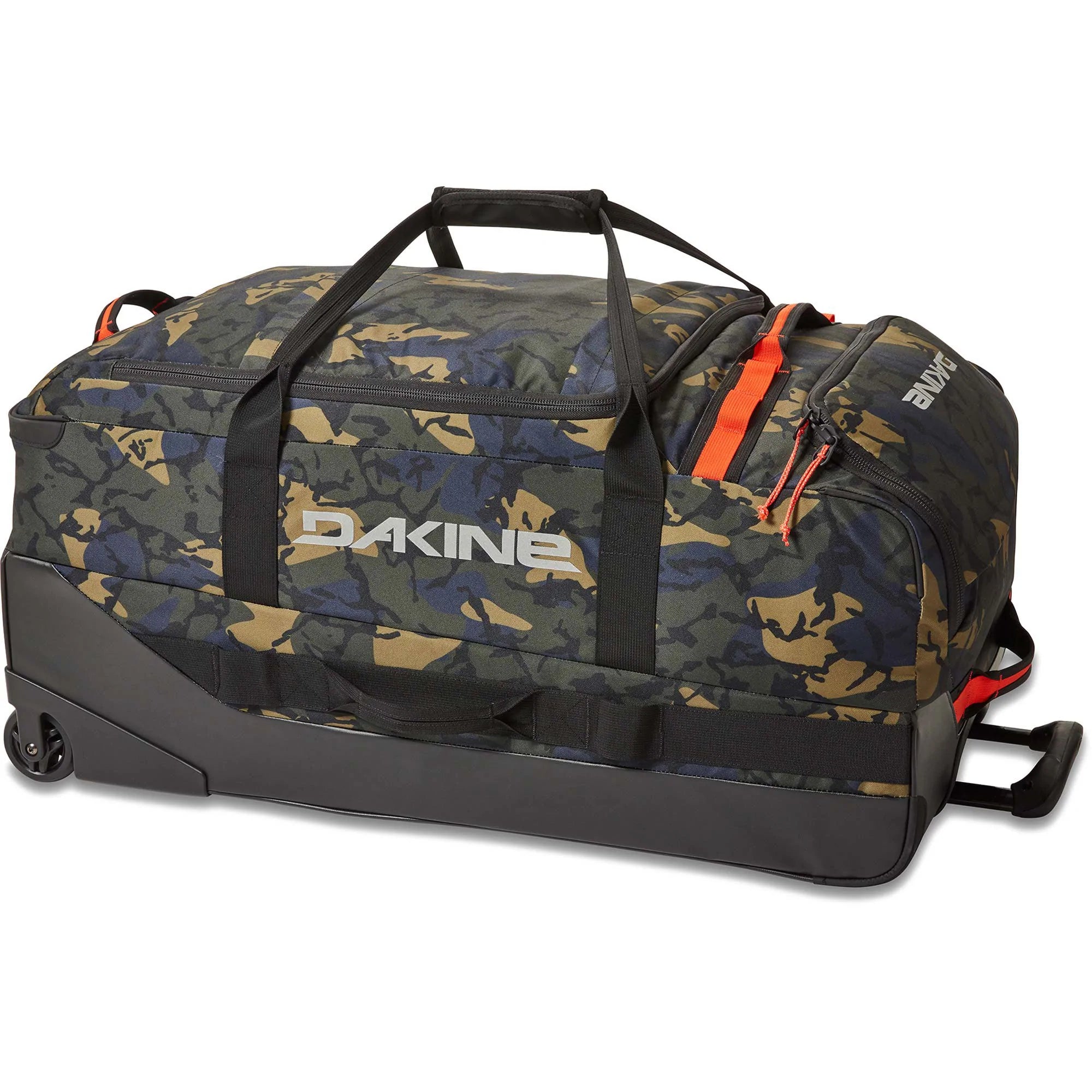 Dakine Torque 125L Wheeled Duffle Bag - Large Travel Duffel with Wheels for Gym, Sports Gear & Weekend Trips - Durable Rolling Luggage for Men & Women