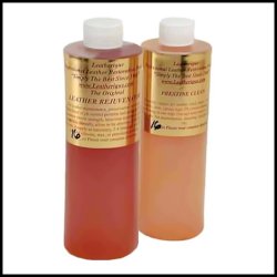 Leatherique Rejuvenator Oil & Prestine Clean 32oz Kit - Restore & Protect Leather Furniture, Car Seats & Bags | Ultimate Leather Care Solution