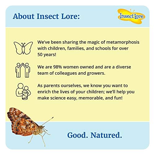 Insect Lore Bug Camp Bundle - Live Caterpillars Butterfly Kit, Ladybug Land with Live Larvae, Ant Mountain with Live Harvester Ants | STEM Educational Toys for Kids | Perfect for Classroom Science Projects & Backyard Exploration