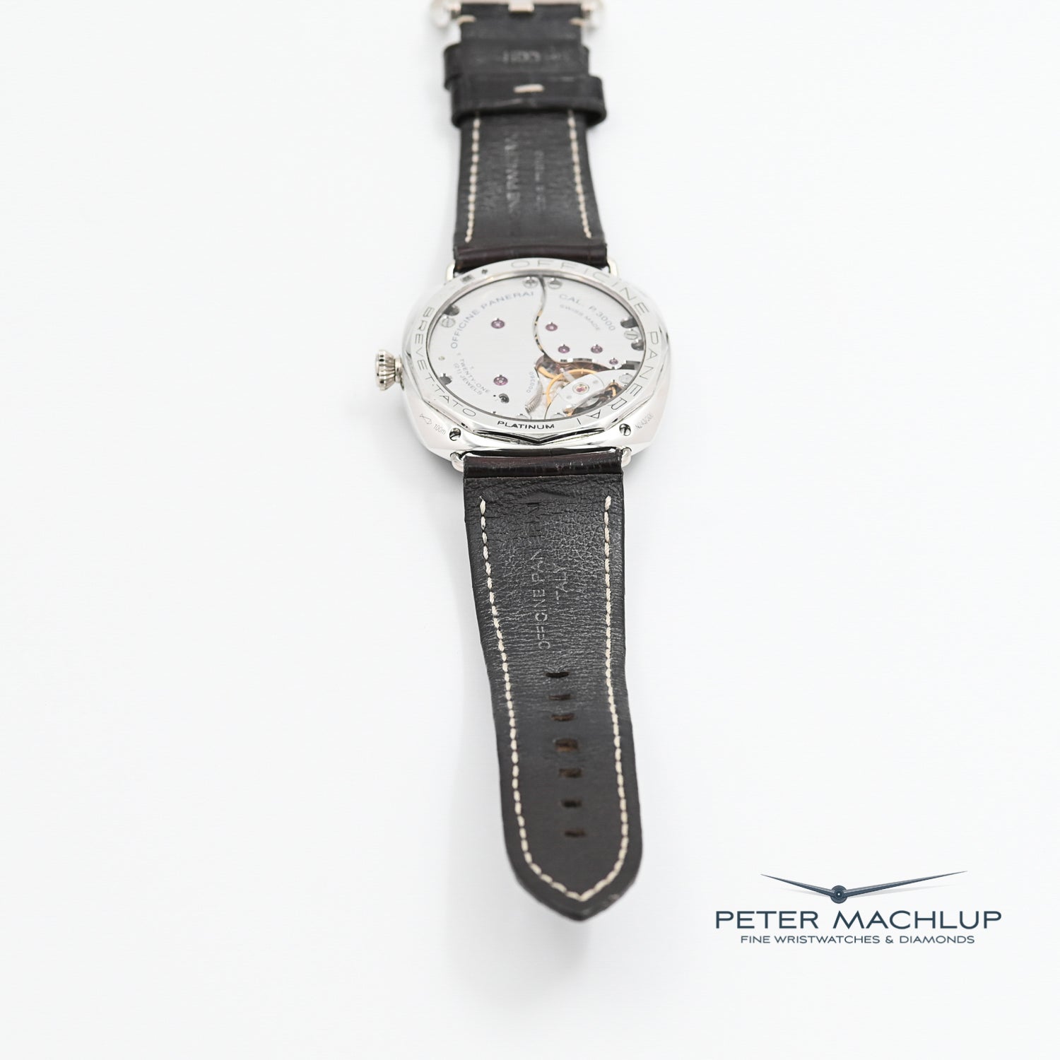 Panerai Radiomir 3 Days Automatic Platinum Men's Luxury Watch - Perfect for Business Meetings & Formal Events