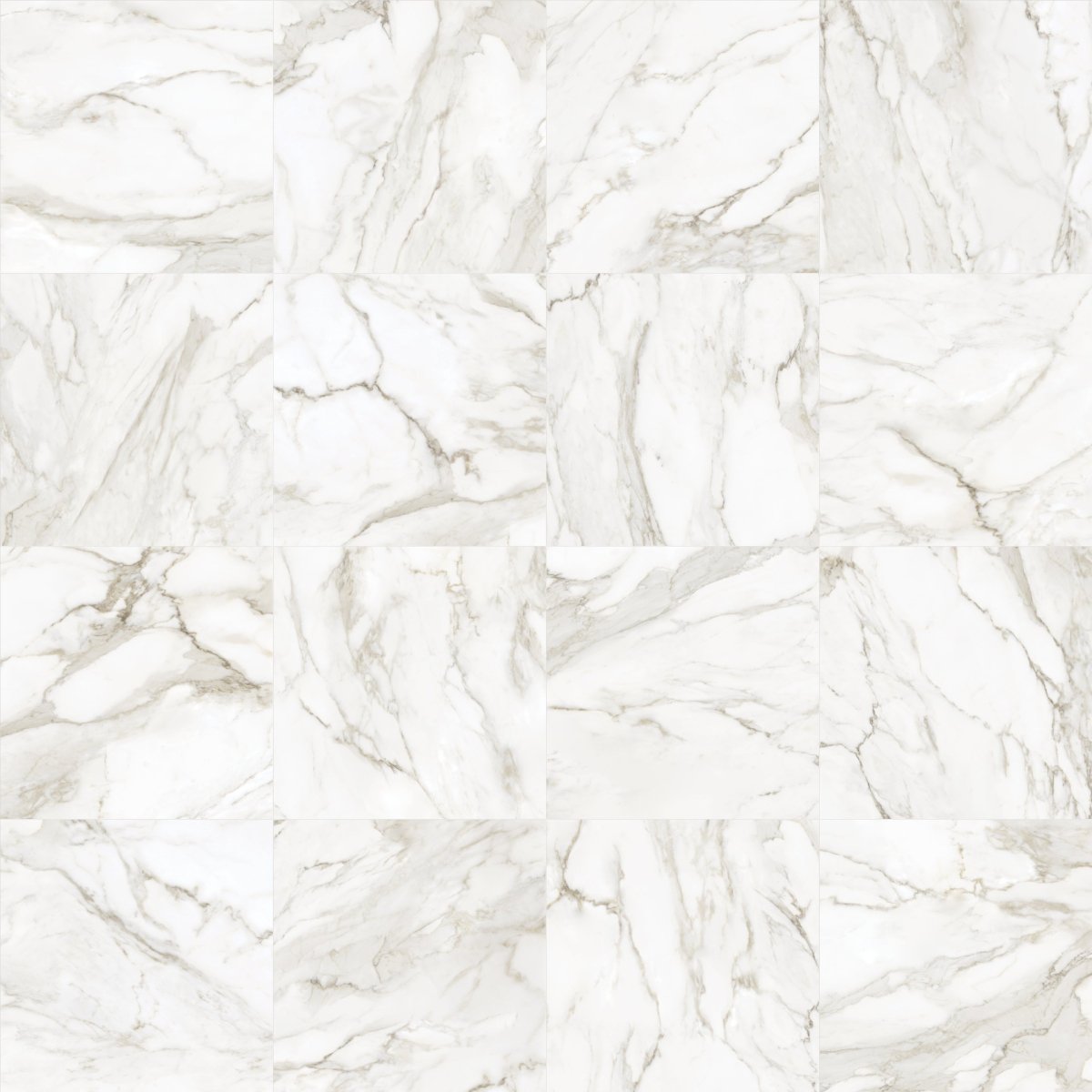 32 x 32 Inch Calacatta Paonazzo Polished Rectified Glazed Porcelain Wall Tile - Premium Kitchen Backsplash & Bathroom Flooring Solution