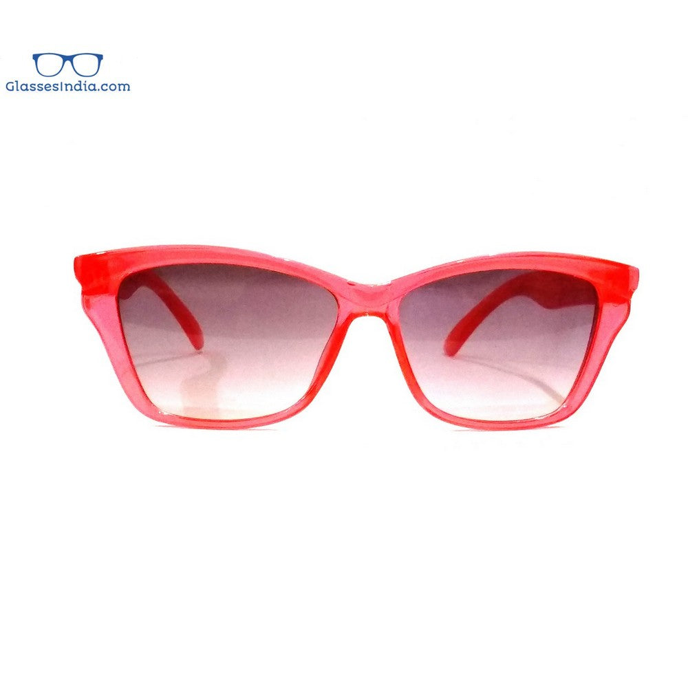 Stylish Red Kids Fashion Sunglasses TKS003 - UV Protection, Lightweight & Durable - Perfect for Outdoor Play, Beach Trips & Summer Activities
