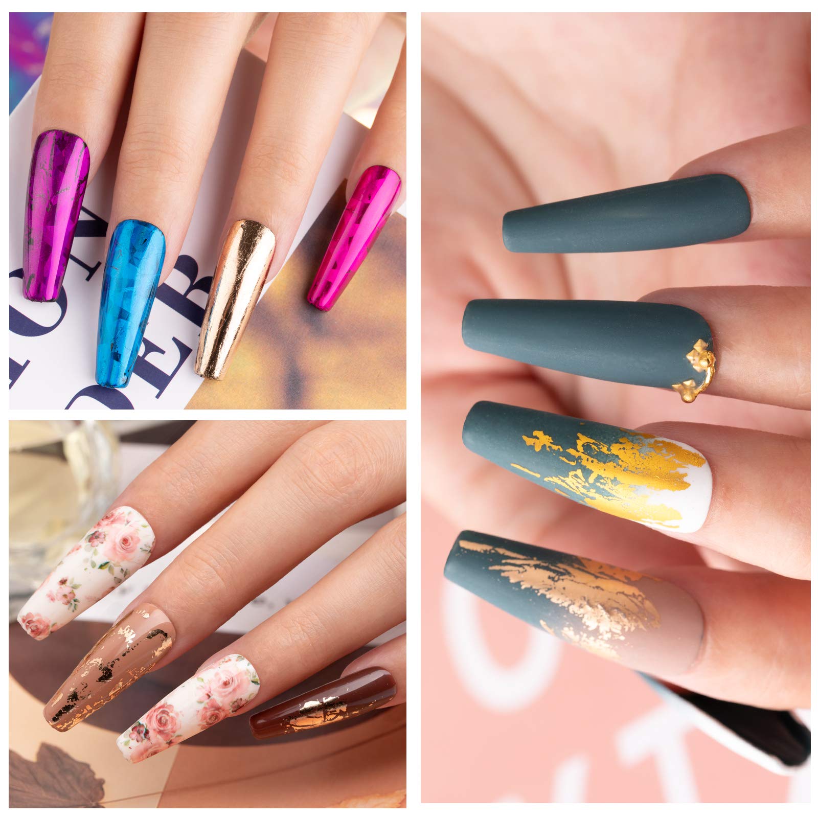 Beetles Nail Foil Glue Gel - 15ML Nail Art Transfer Adhesive for Foil Stickers & Manicure Designs | LED Lamp Required | Perfect for DIY Nail Art & Salon Professional Use