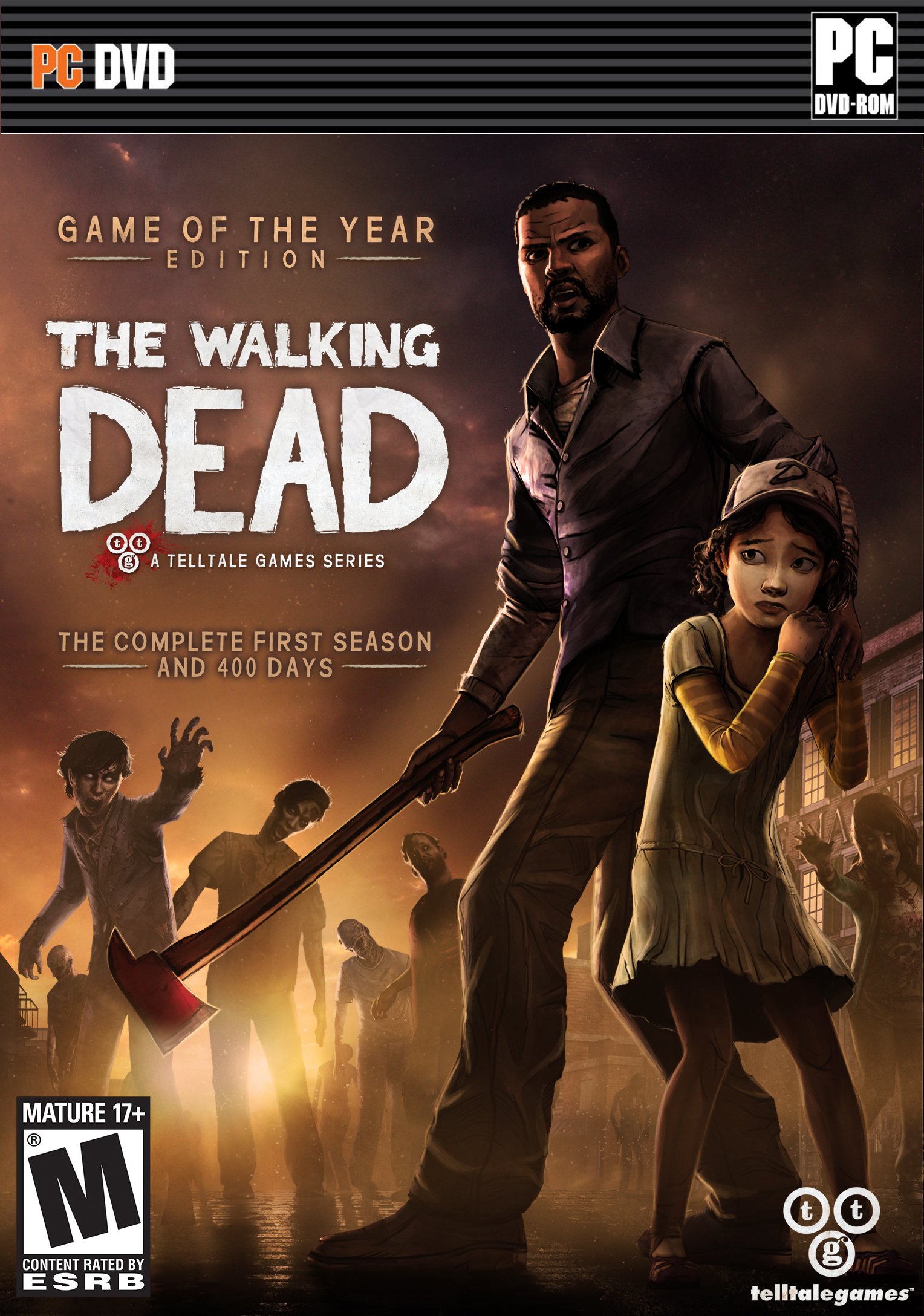The Walking Dead: Game of the Year Edition - PC | Award-Winning Zombie Survival Adventure | Perfect for Horror Fans & Story-Driven Gamers