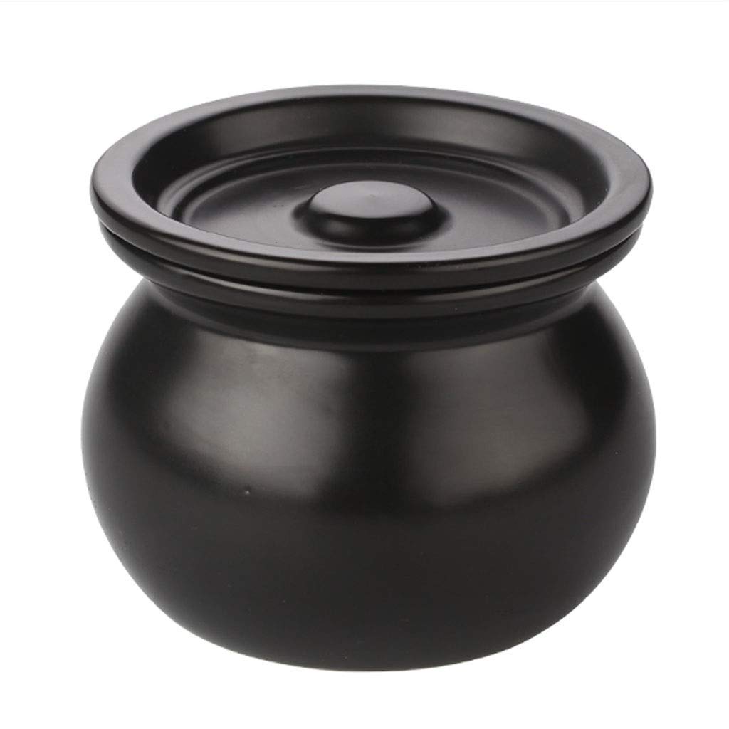 Ceramic Stock Pots & Mini Soup Pots - Porcelain Ramekins for Baking, Dessert, Custard Cups, Souffle & Pudding | Perfect for Kitchen, Restaurant & Home Cooking (Large Size)