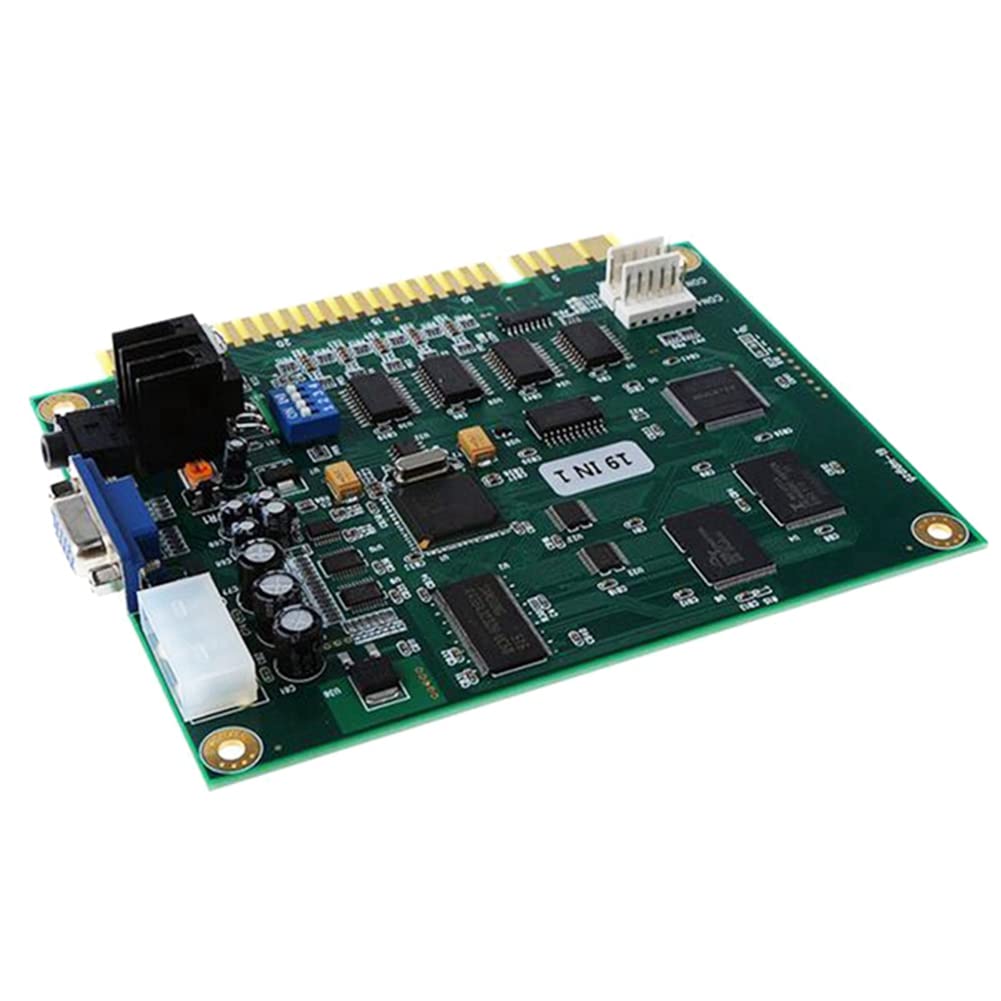 MANDDLAB 19-in-1 Classic Arcade Game Board with VGA Output - Compatible with JAMMA Motherboard | Perfect for Arcade Cabinets, Home Gaming & Retro Game Enthusiasts