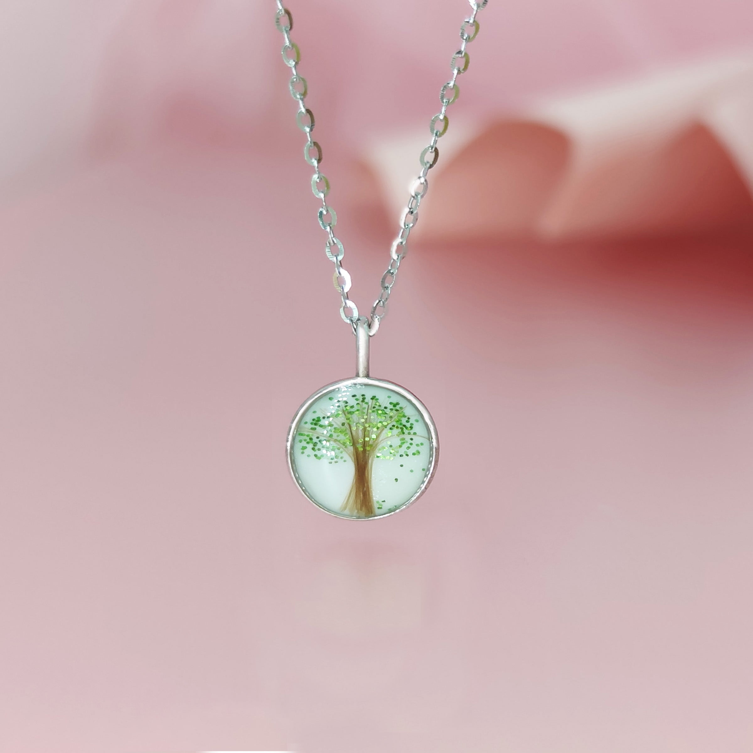 LifeCircle: Gold Round Breastmilk & Baby Hair Keepsake Necklace for Moms - Perfect for Mother's Day, Baby Shower Gifts & Cherished Memories