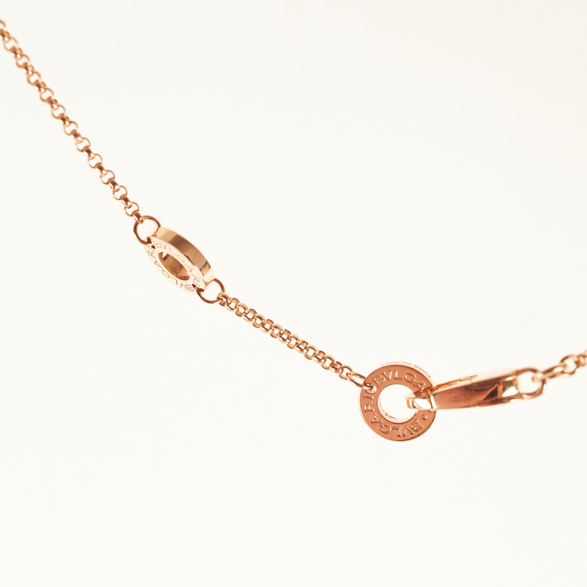 Bvlgari Mother of Pearl Rose Gold Necklace for Women - Elegant Luxury Jewelry Gift for Wedding, Anniversary & Special Occasions