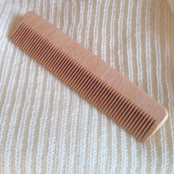 Baby Hair Comb - Soft Bristle Gentle Detangling Brush for Newborns & Toddlers - Perfect for Daily Hair Care & Styling at Home or On-the-Go