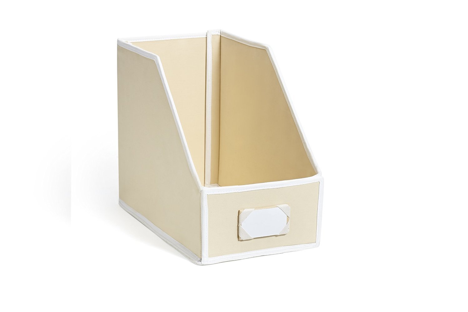 Premium Linen Closet Organizer Bins - Soft Brushed Cotton Twill Storage Baskets for Sheets, Blankets, Towels & Bedding (Small, Cream) | Perfect for Bedroom, Bathroom & Closet Organization