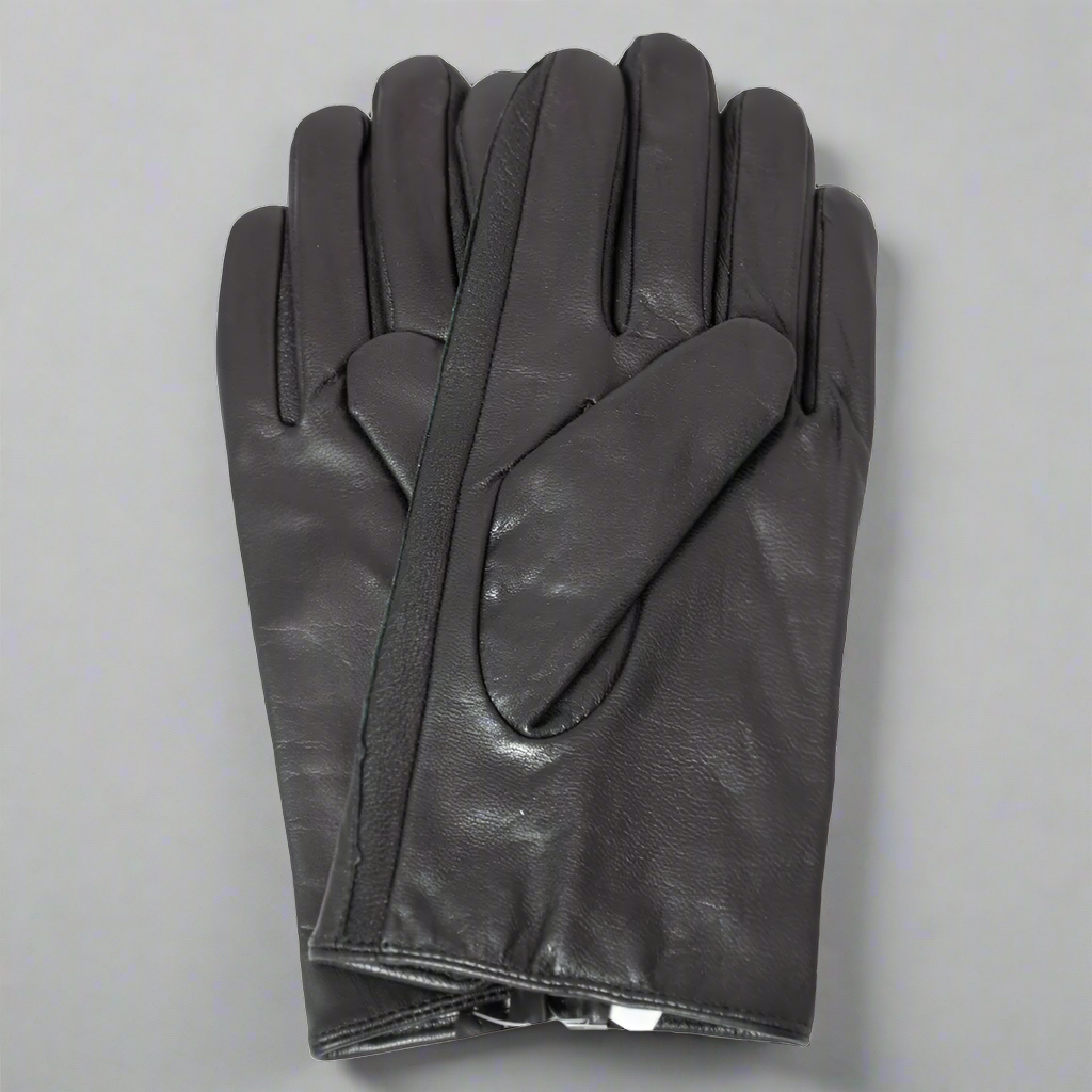 BOL Men's Winter Leather Gloves with Knit Lining - Warm Driving & Outdoor Gloves for Cold Weather Activities