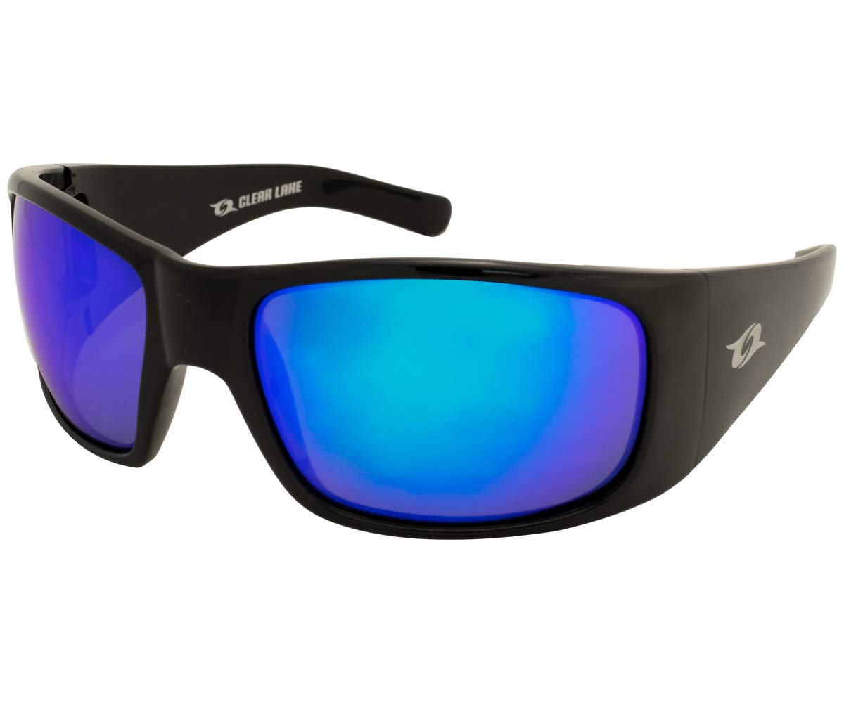 Polarized Sports Sunglasses for Men & Women - UV Protection, Lightweight & Shatterproof for Fishing, Running, Hiking, Cycling - Clear Lake Montana Style Outdoor Activewear