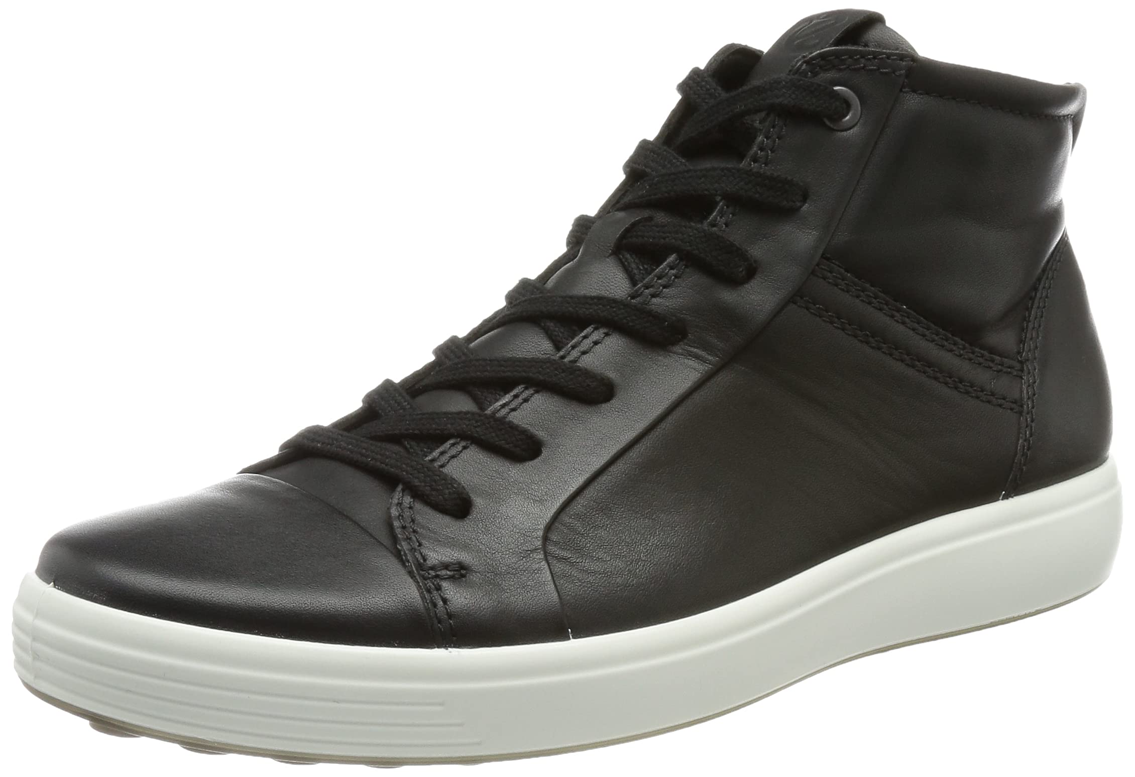 ECCO Men's Soft 7 City High Top Sneakers - Comfortable Leather Casual Shoes for Walking & Work | Perfect for Urban Commuting, Office Wear & Everyday Fashion