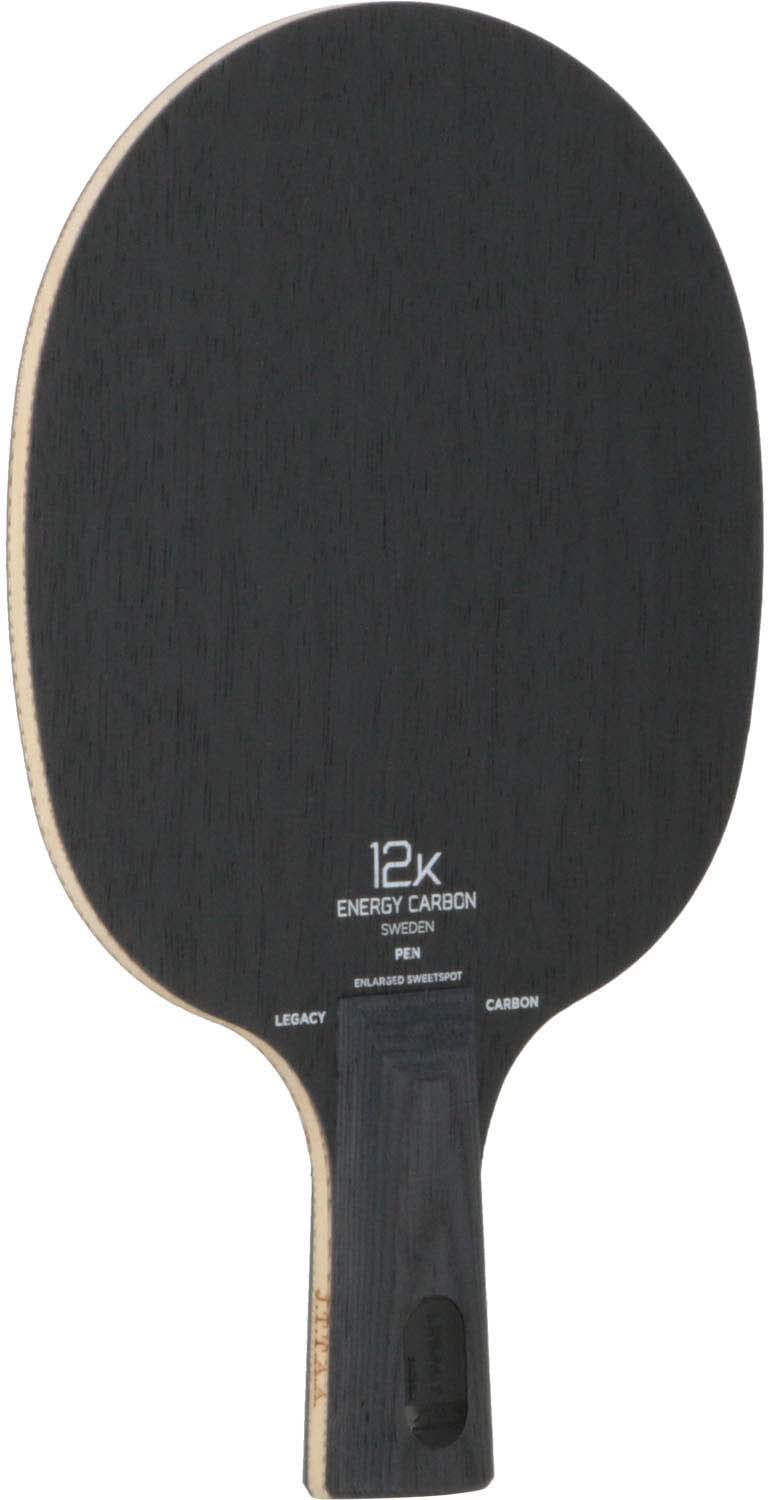 STIGA Legacy Carbon Table Tennis Paddle - 12K Energy Carbon Fiber Blade for Professional & Recreational Play - Perfect for Tournaments, Training & Home Use