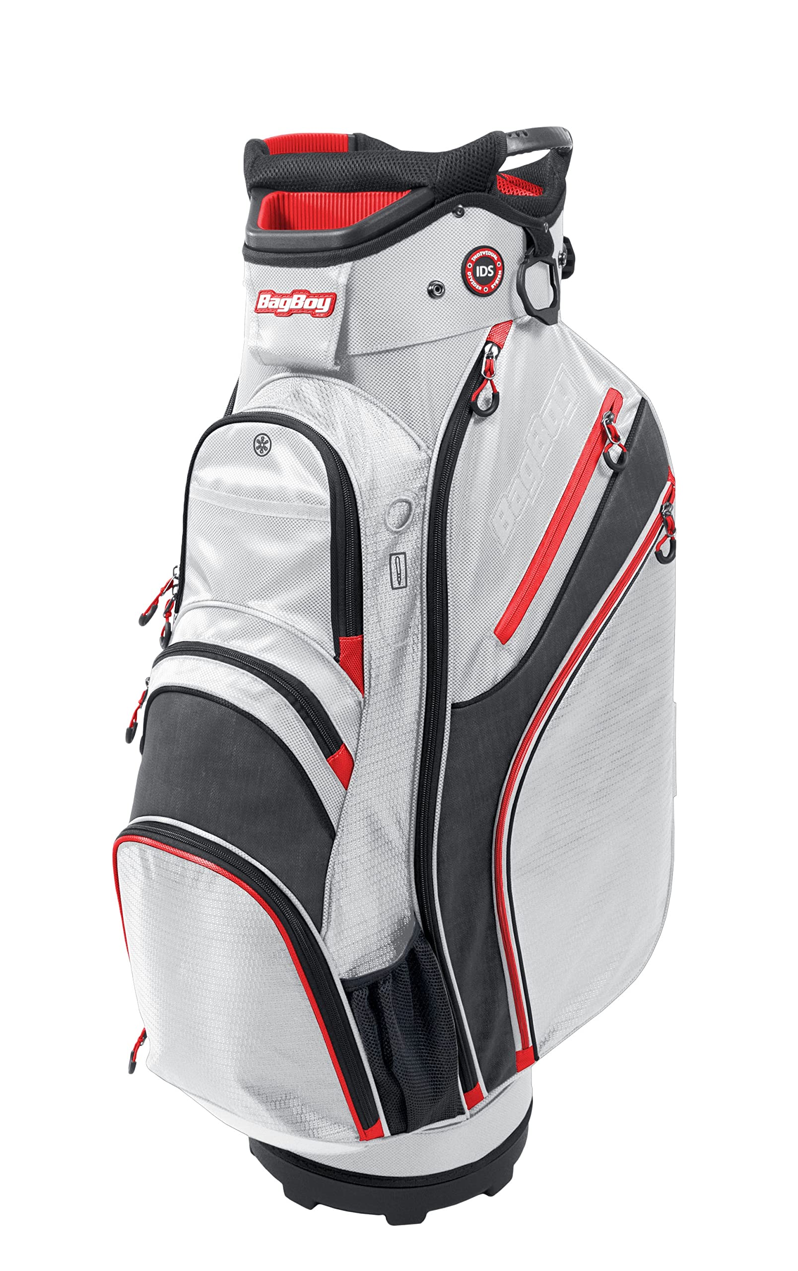 Bag Boy Chiller Cart Bag - Premium Golf Cart Bag with Insulated Cooler Pocket, 14-Way Divider, and Durable Waterproof Design - Perfect for Golfers on the Course or Driving Range