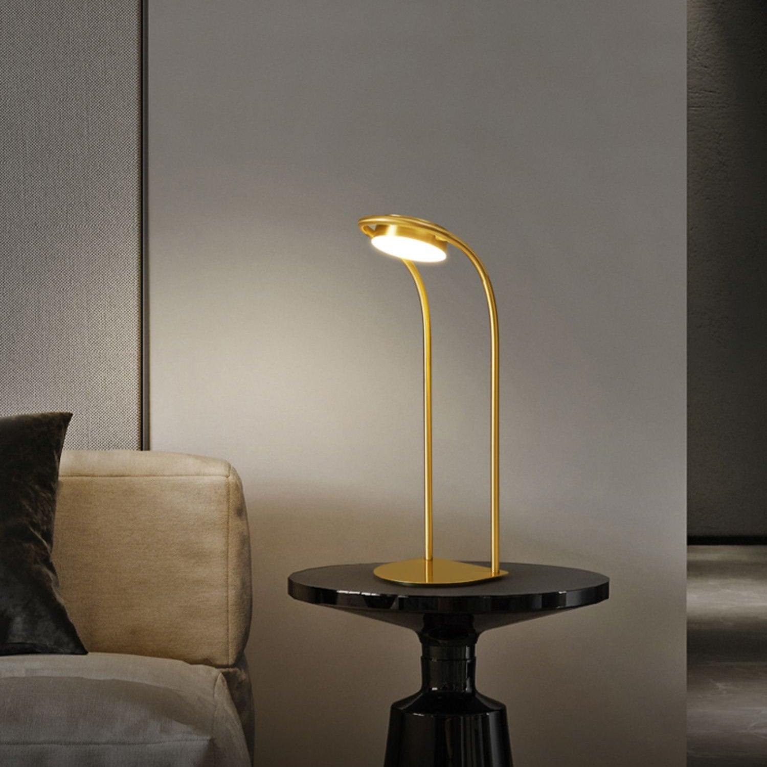 Modern C Ball Table Lamp - Stylish LED Desk Light for Home Office, Bedroom & Living Room - Perfect for Reading, Working & Ambient Lighting