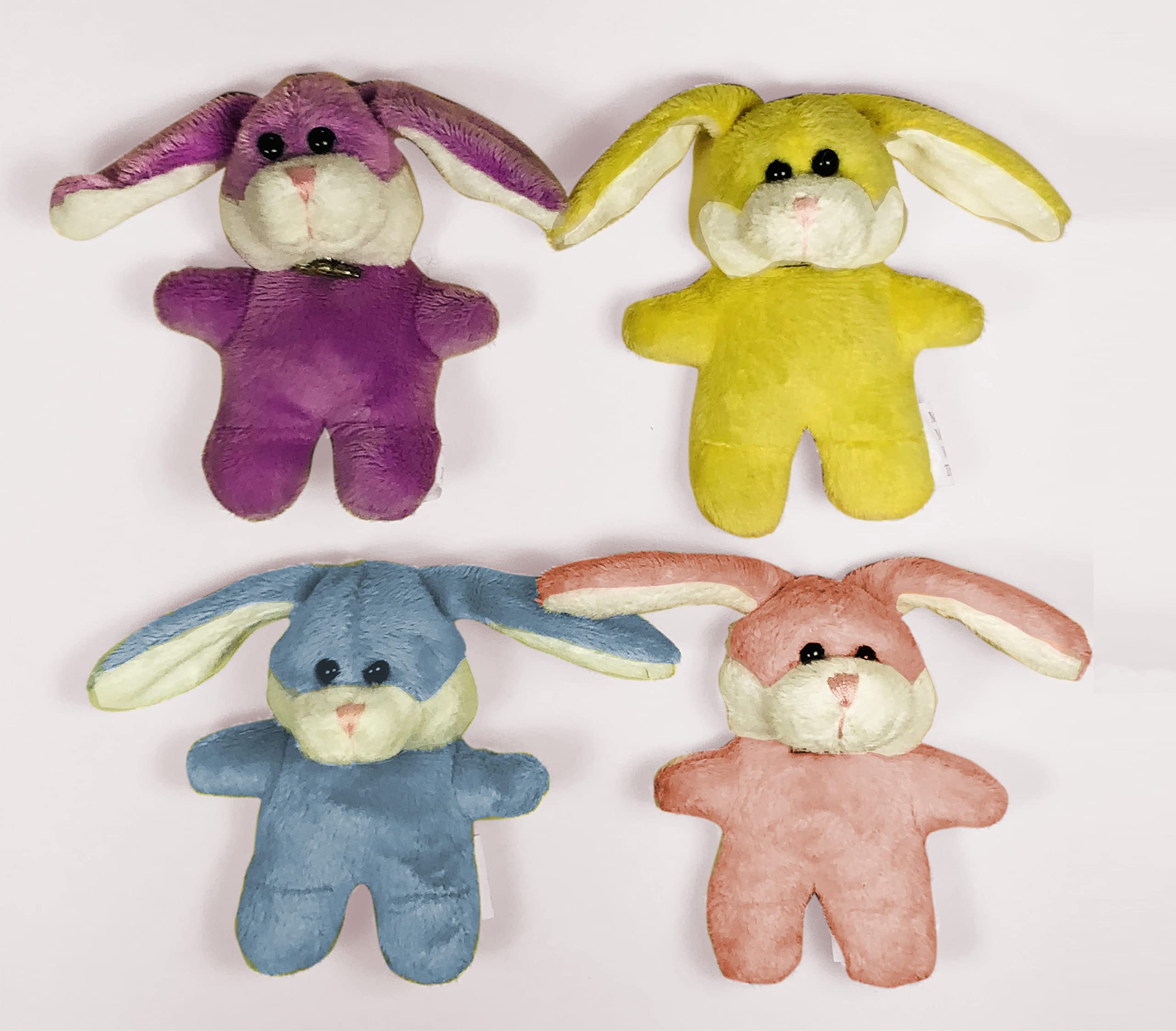 Set of 4 Pre-Filled Translucent Easter Eggs with 4