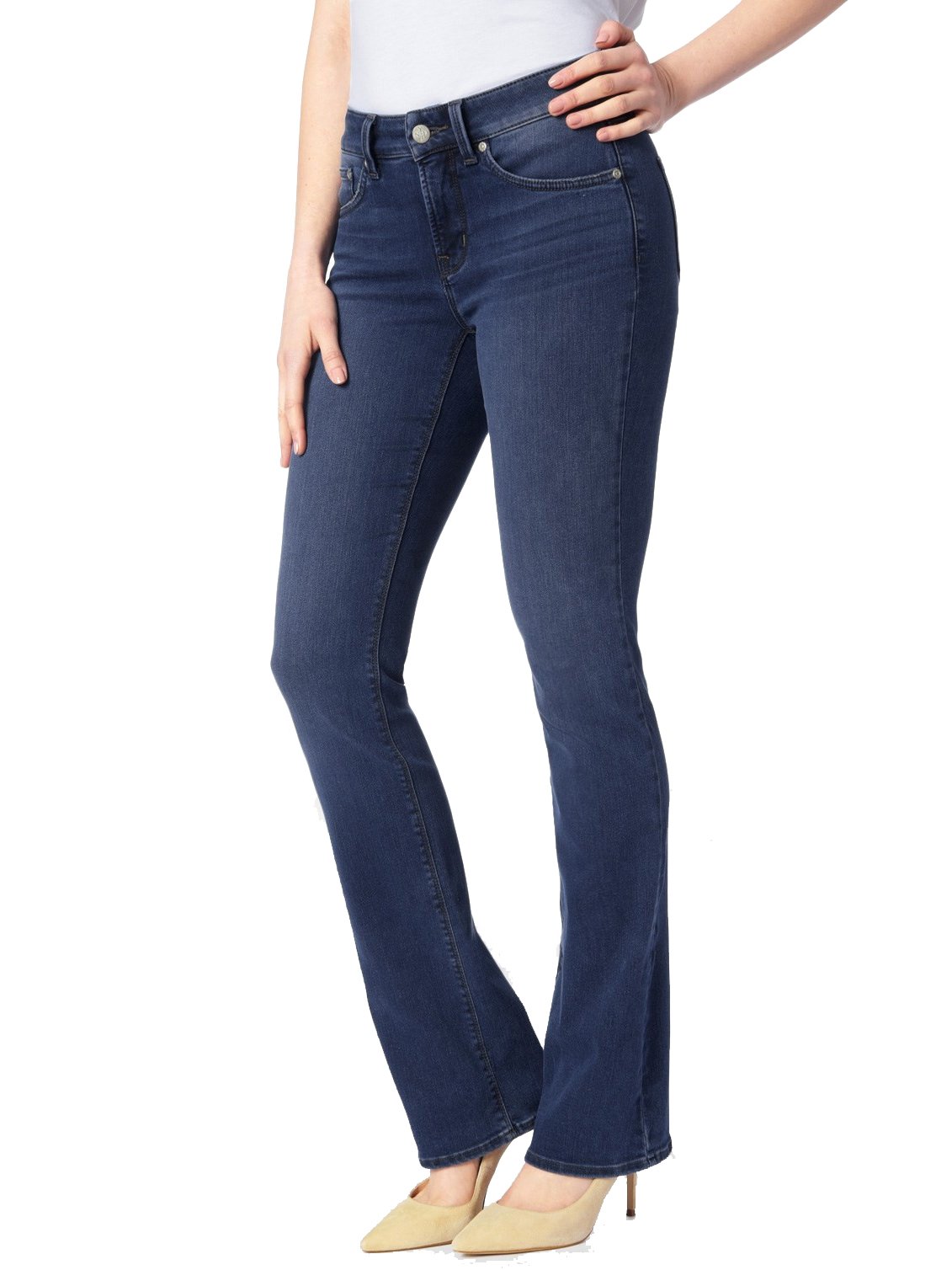NYDJ Women's Billie Mini Bootcut Jeans - Future Fit Stretch Denim for Comfort & Style | Perfect for Work, Casual Outings & Everyday Wear