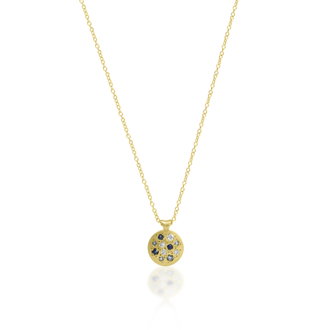 Tidal Pool Charm Pendant Necklace - Ocean Inspired Jewelry for Women | Perfect for Beach Vacations, Summer Outfits & Gift Giving