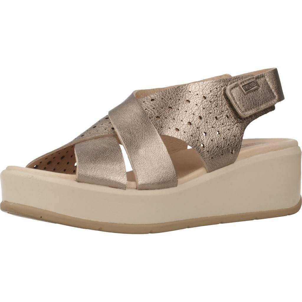 PIKOLINOS Women's Comfortable Wedge Sandals - Stylish & Lightweight for Summer, Beach, and Casual Outings
