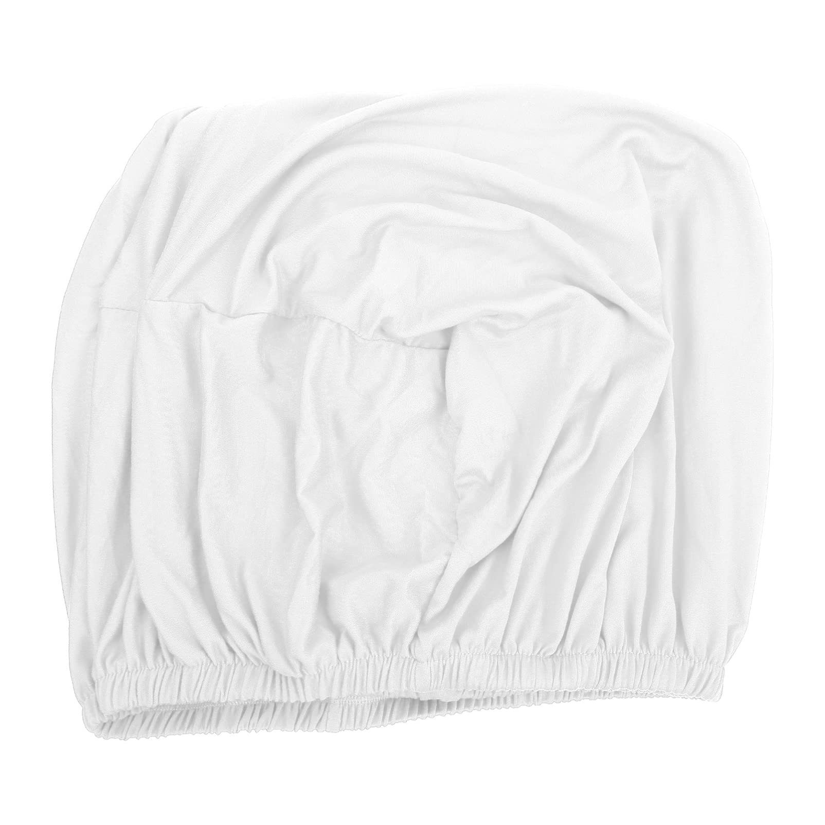 ULTNICE Stretchable Non-Slip Sofa Slipcover - Washable Polyester Elastic Dining Cushion Protector, Furniture Cover for Living Room, Bedroom & Office (White, Wear-Resistant)