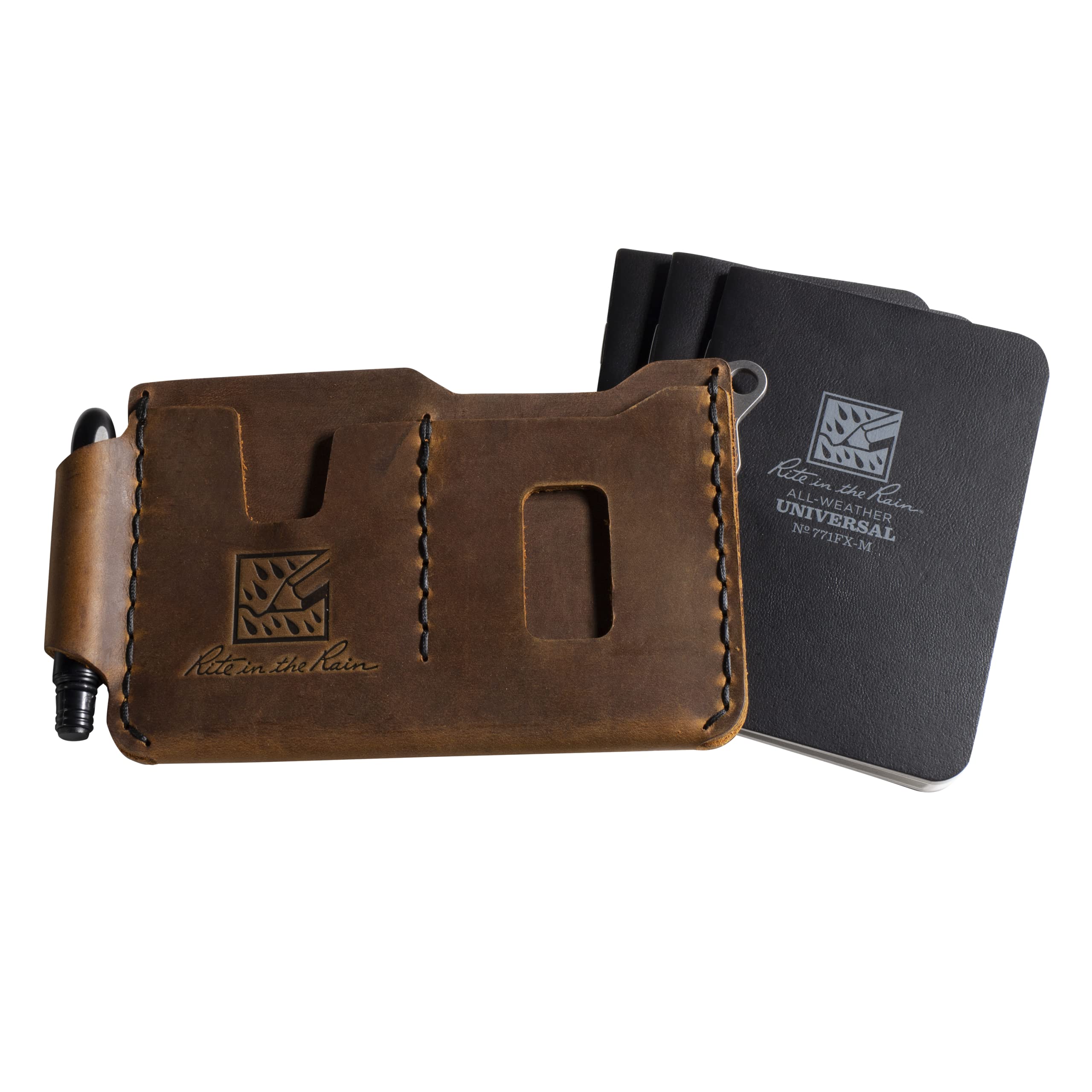 Rite in the Rain SHERPA Genuine Leather Notebook Wallet Kit - 6.875