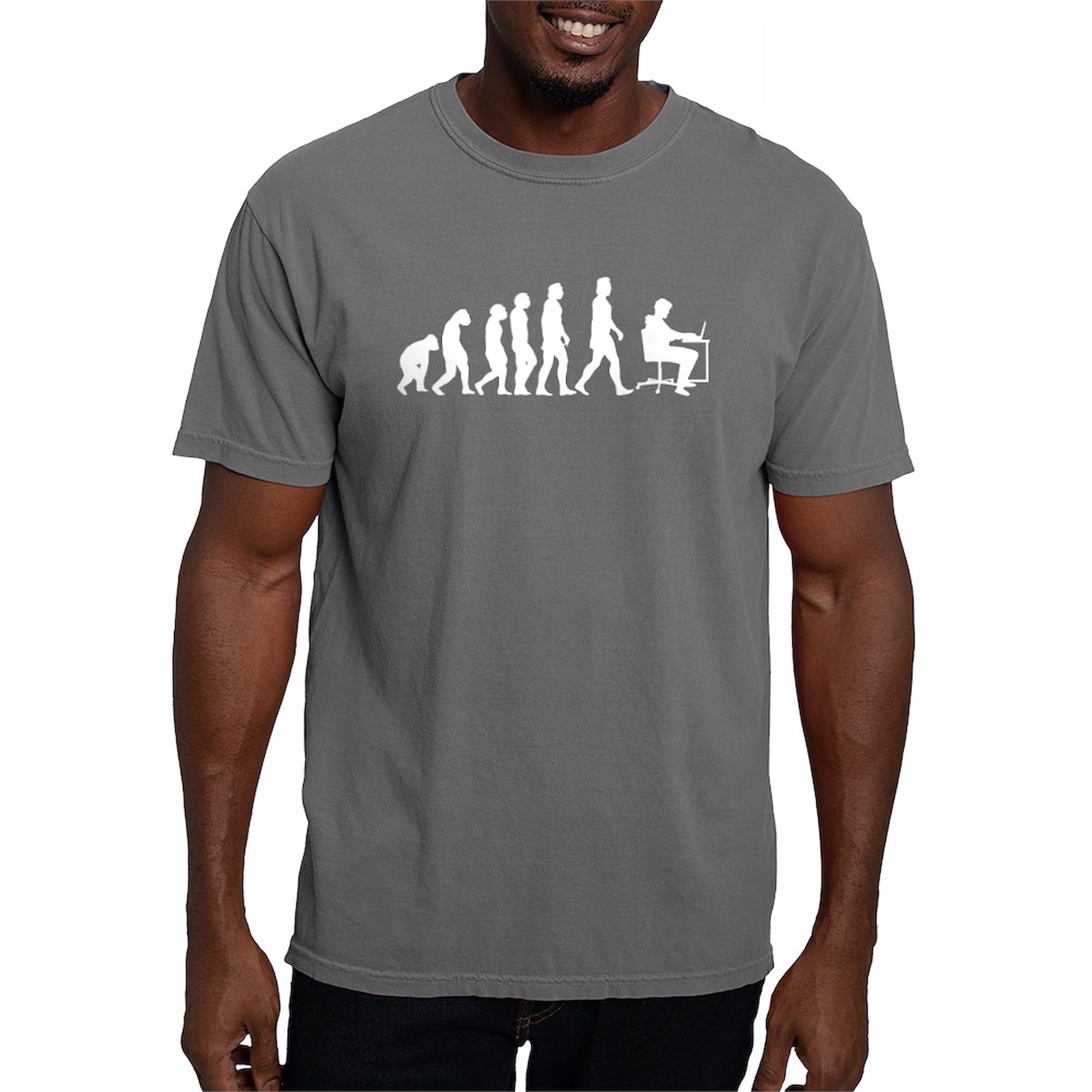 Office Evolution T-Shirt for Men | Comfort Colors Soft Cotton Tee | Perfect for Casual Work, Office & Everyday Wear