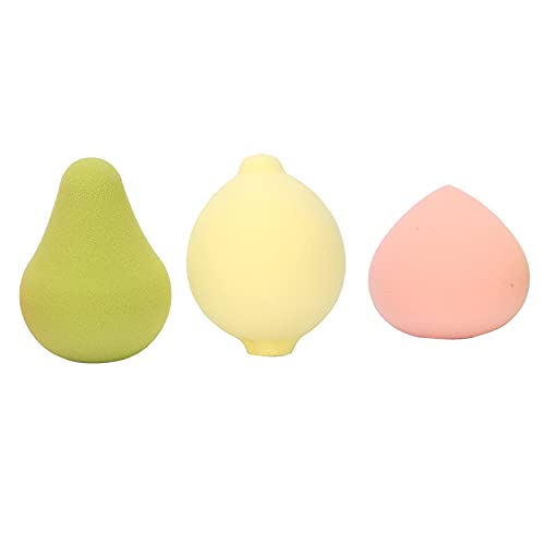 3PCS Makeup Sponge Set - Foundation Blending Sponges for Dry & Wet Use - Multi-Colored Beauty Blenders for Flawless Makeup Application (Perfect for Liquid, Cream & Powder Cosmetics)