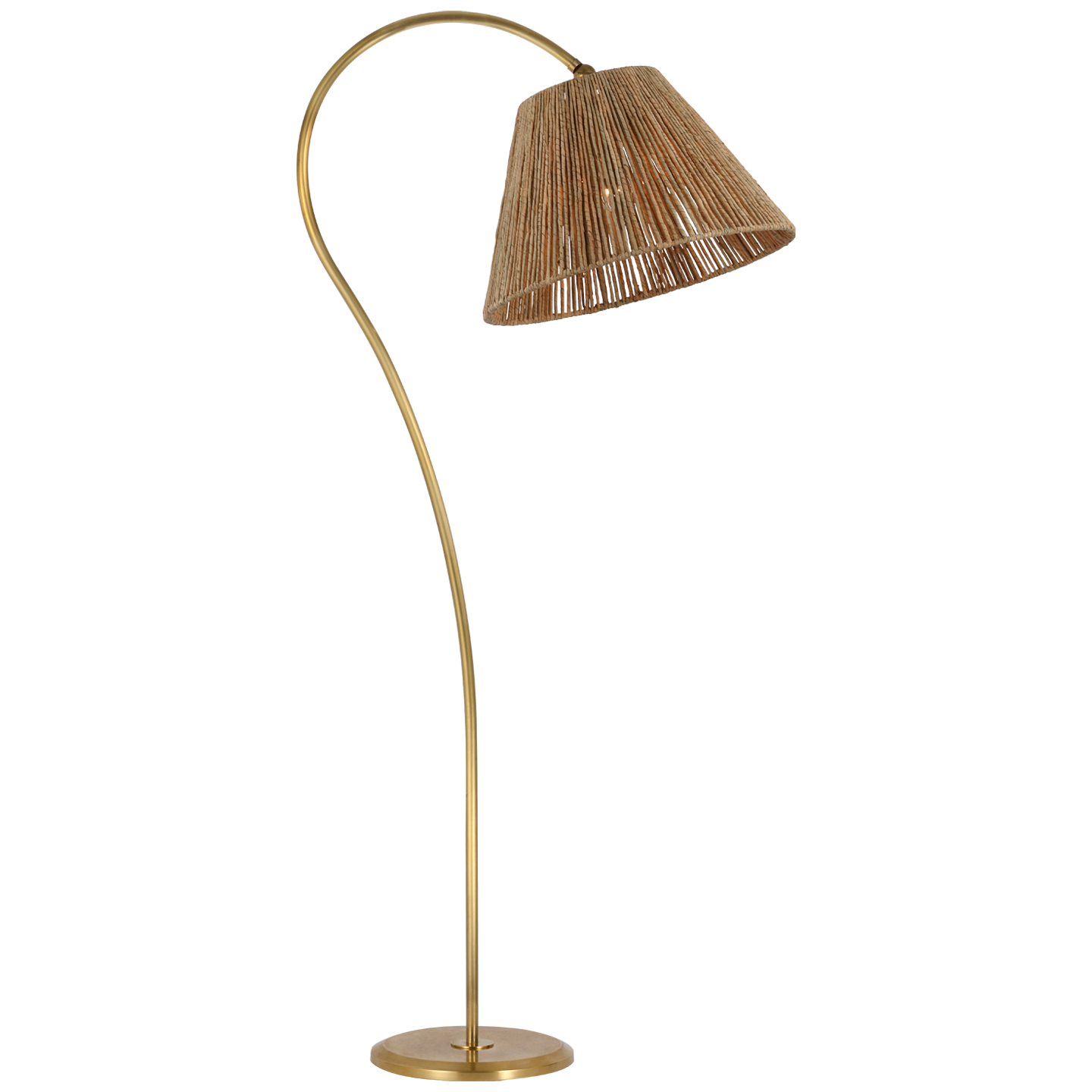 Dume Large Arched Floor Lamp - Modern Adjustable Standing Light for Living Room, Bedroom, or Office - Perfect for Reading, Working, and Ambient Lighting